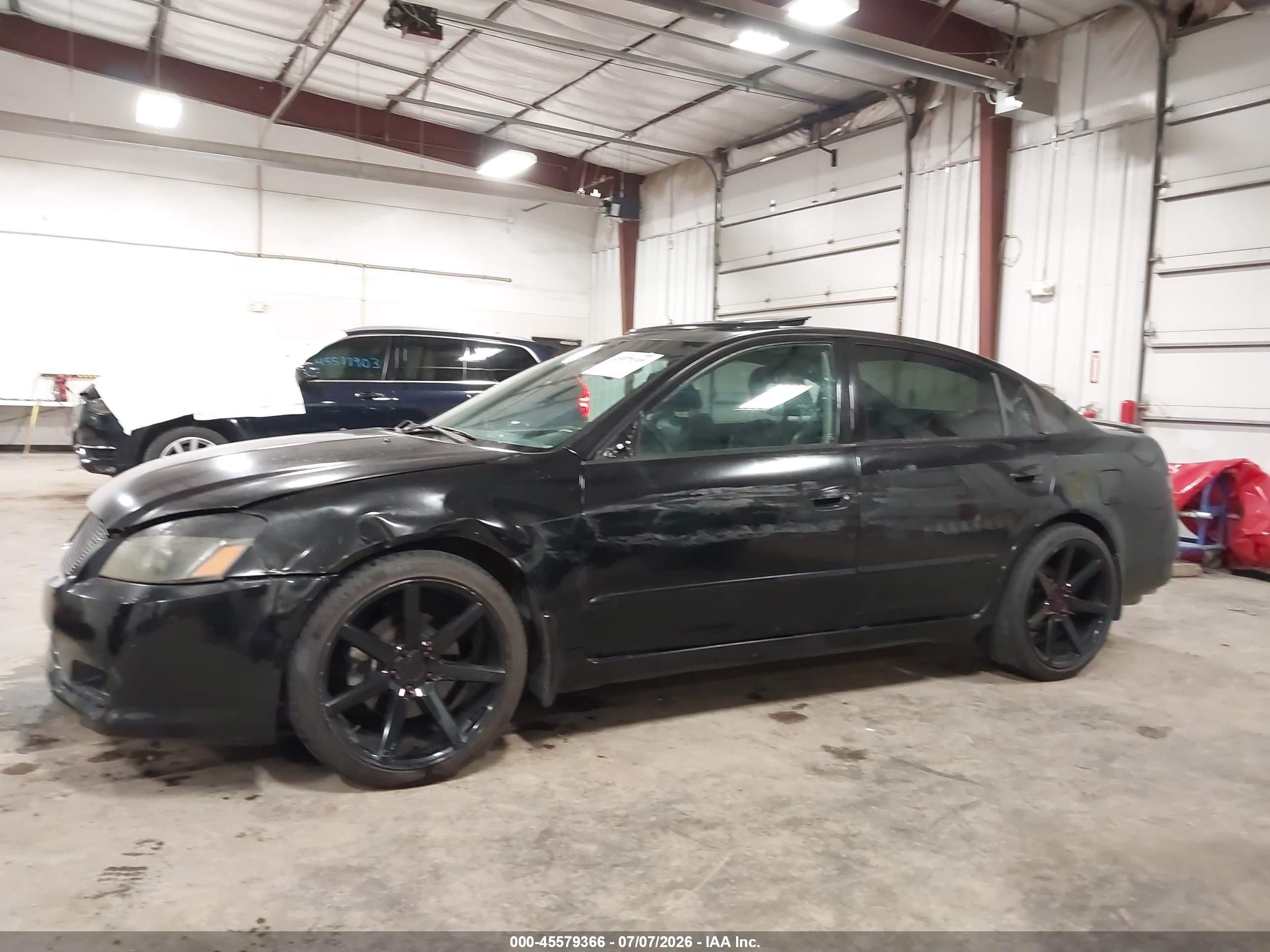 2006 Nissan Altima 3.5 Se-r Black vin: 1N4BL11DX6C207595