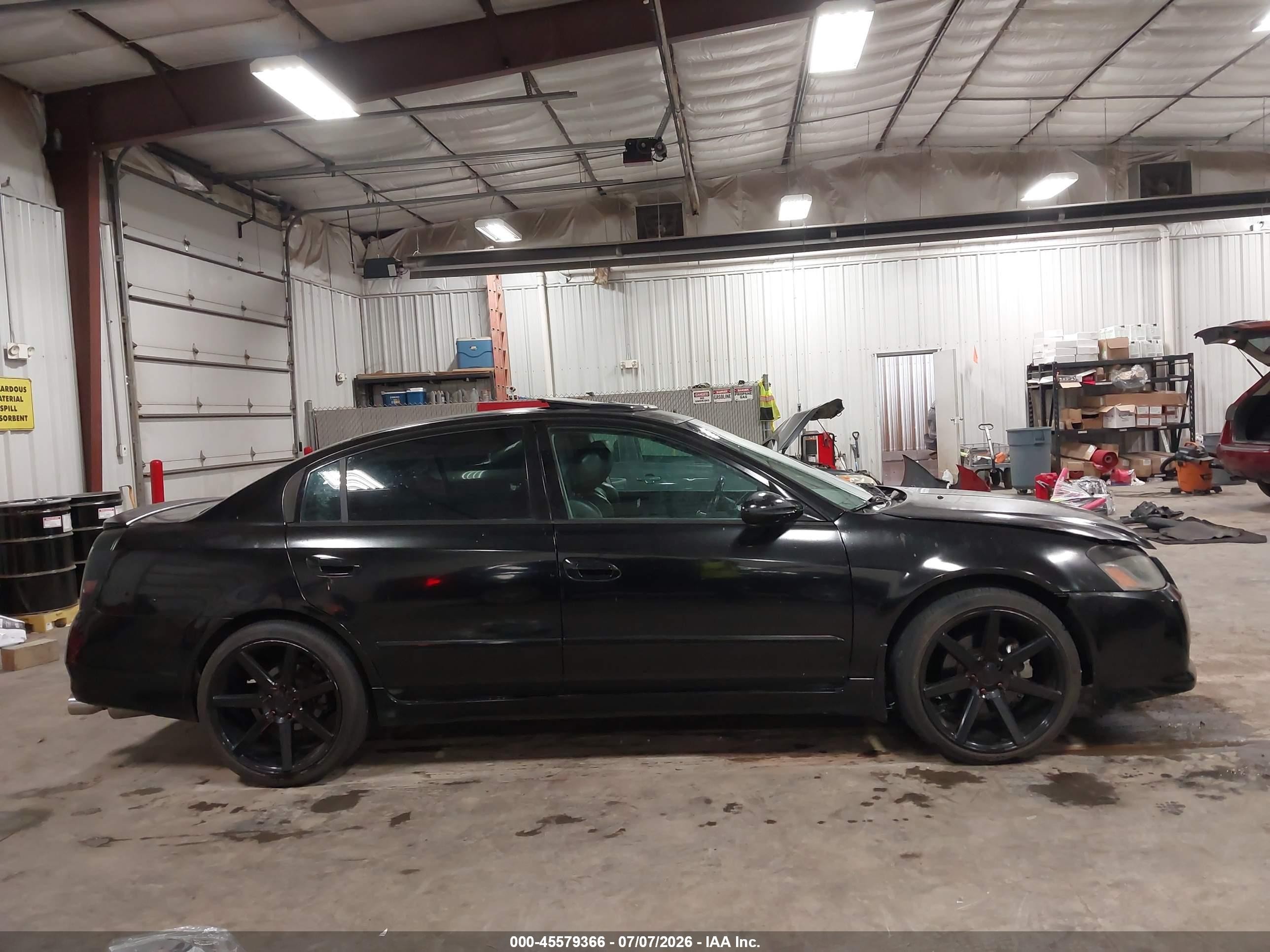 2006 Nissan Altima 3.5 Se-r Black vin: 1N4BL11DX6C207595