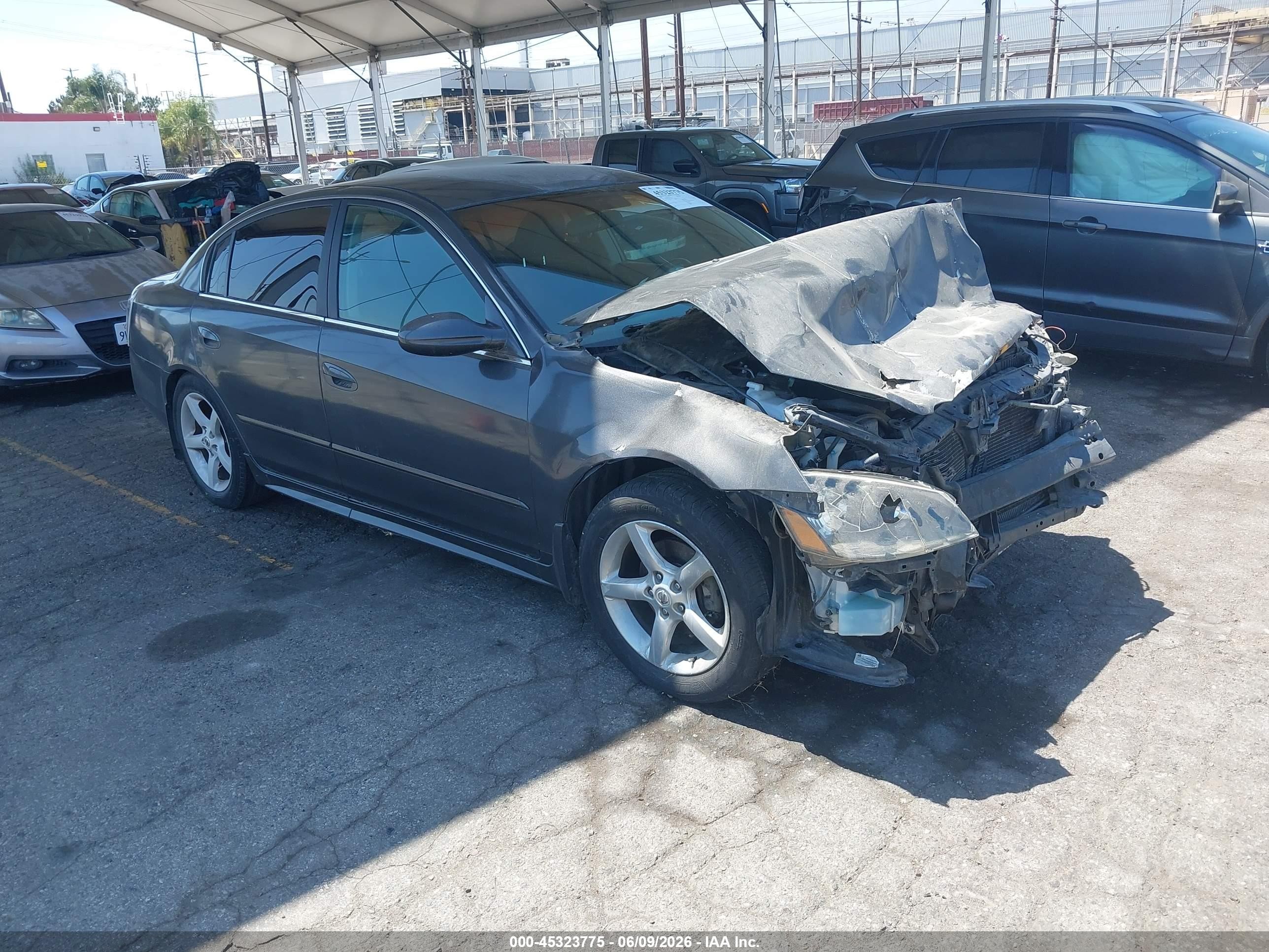 2006 Nissan Altima 3.5 Se Gray vin: 1N4BL11DX6N337297