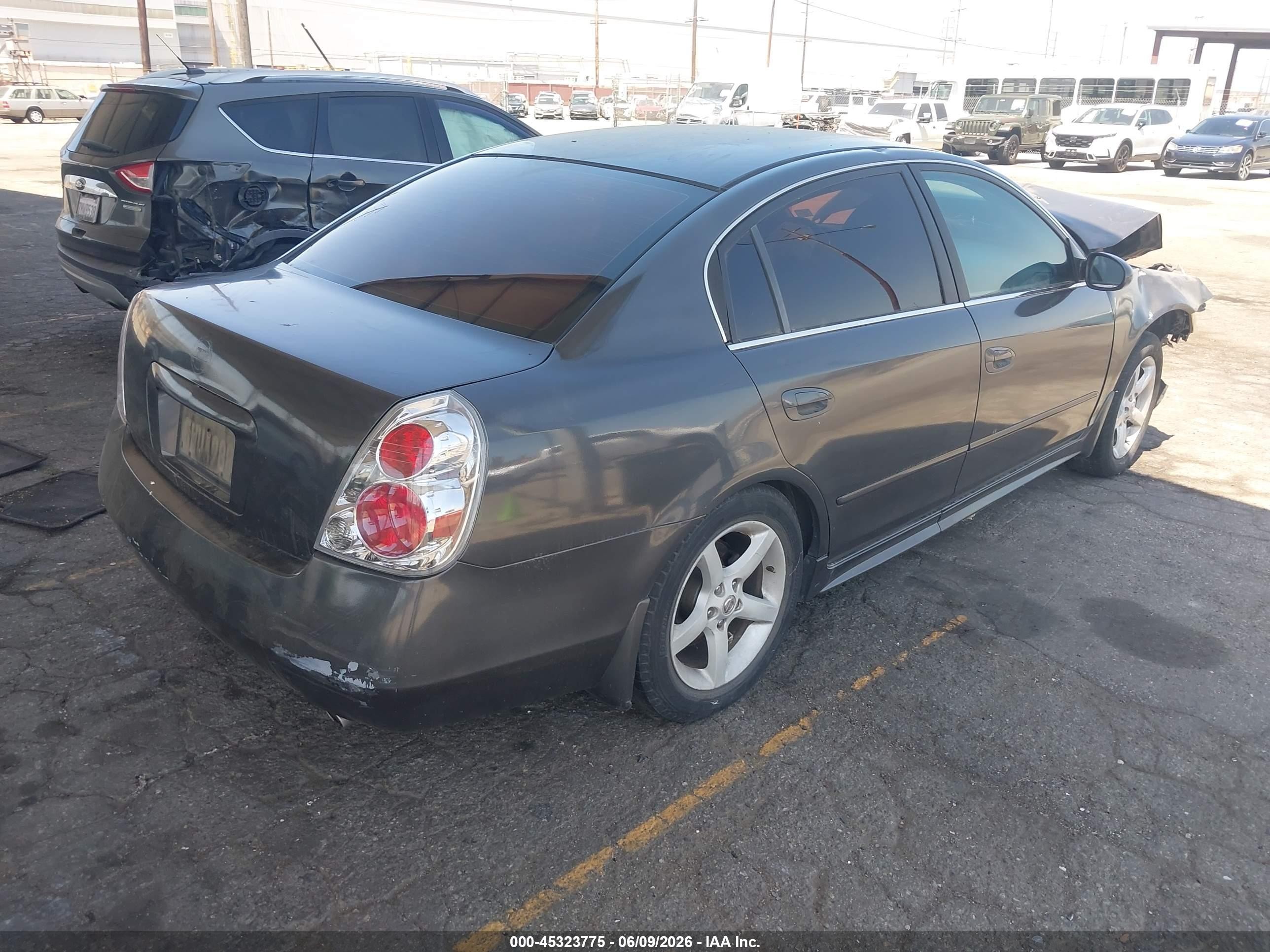 2006 Nissan Altima 3.5 Se Gray vin: 1N4BL11DX6N337297
