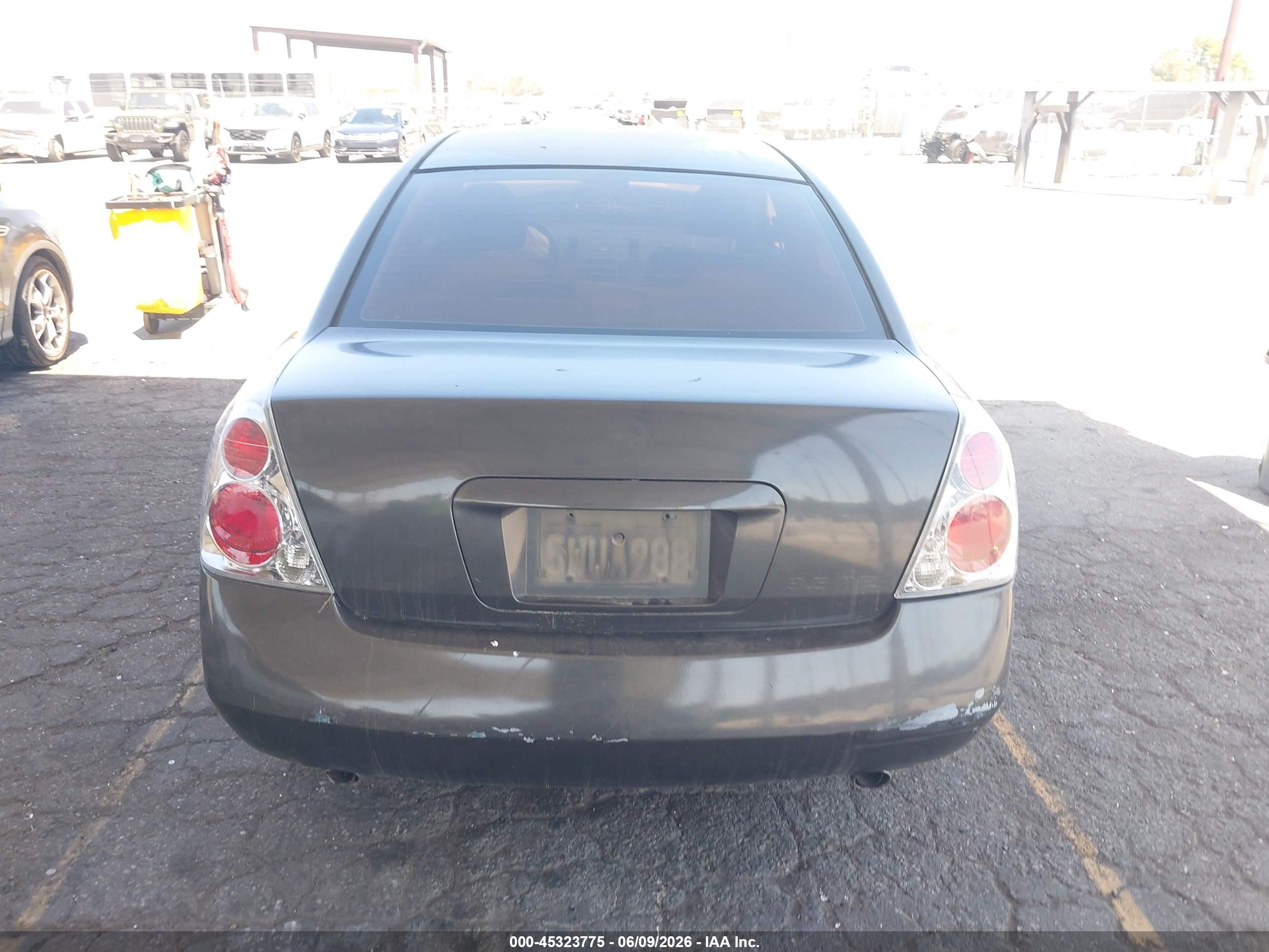 2006 Nissan Altima 3.5 Se Gray vin: 1N4BL11DX6N337297
