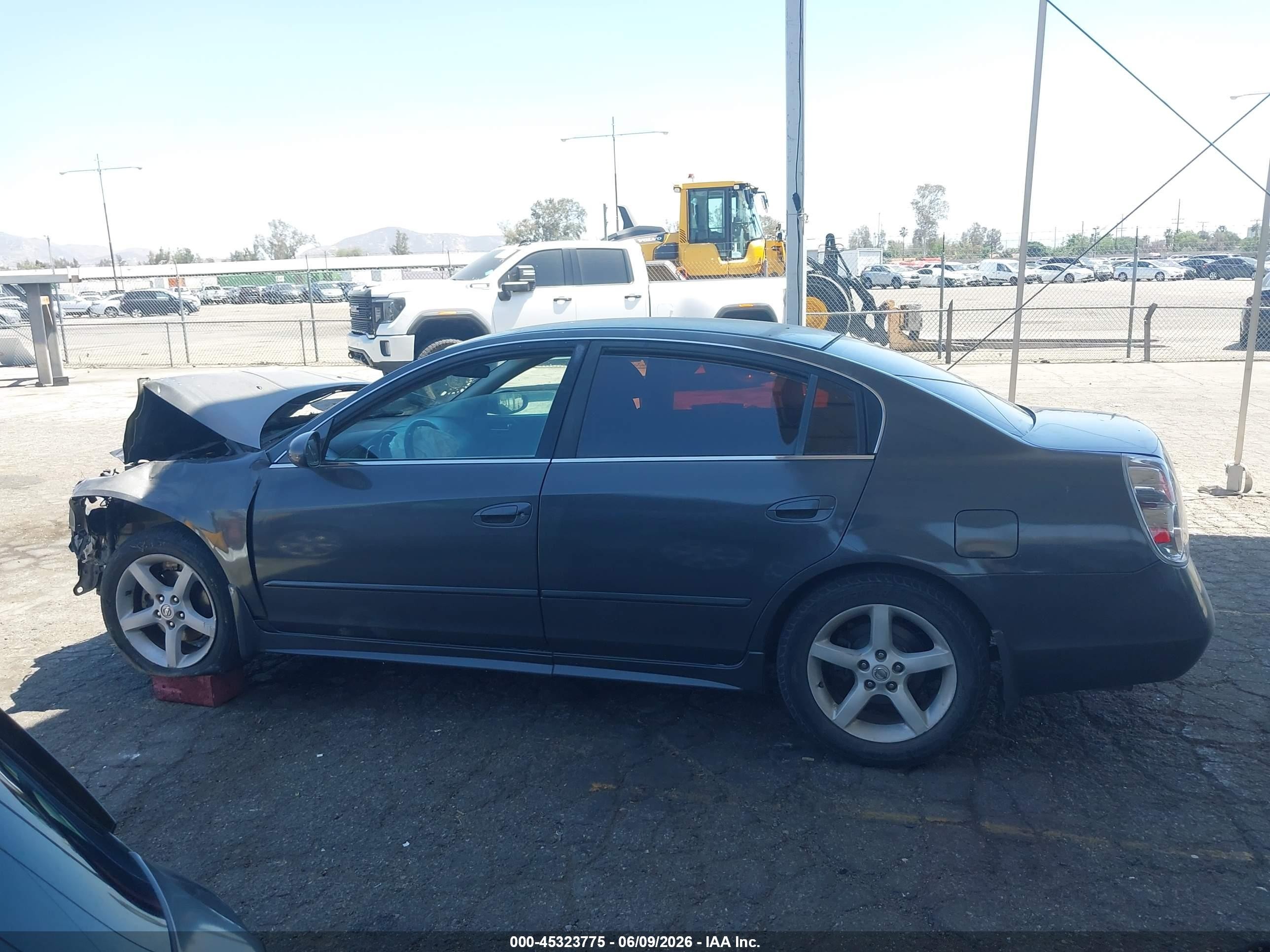 2006 Nissan Altima 3.5 Se Gray vin: 1N4BL11DX6N337297