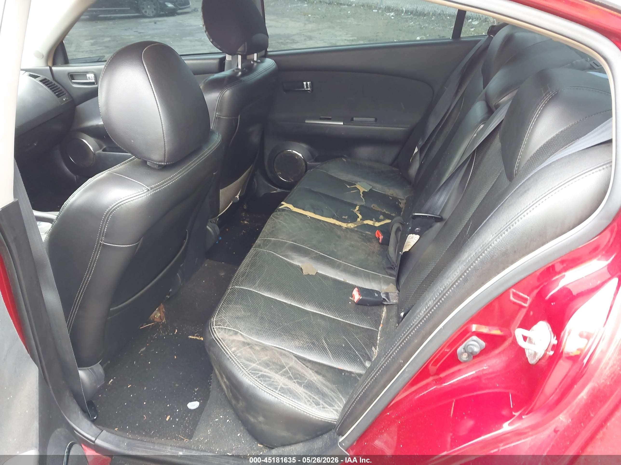 2006 Nissan Altima 3.5 Sl Темно-бордовый vin: 1N4BL11DX6N398598