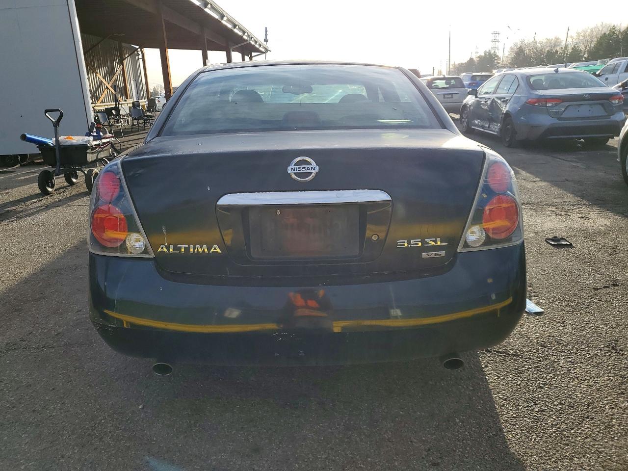 2005 Nissan Altima 3.5 Se Black vin: 1N4BL11E05C954419