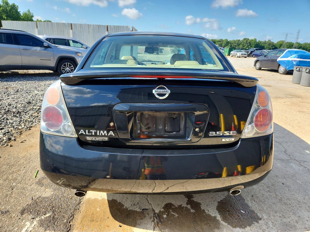 2003 Nissan Altima Se Black vin: 1N4BL11E13C288362