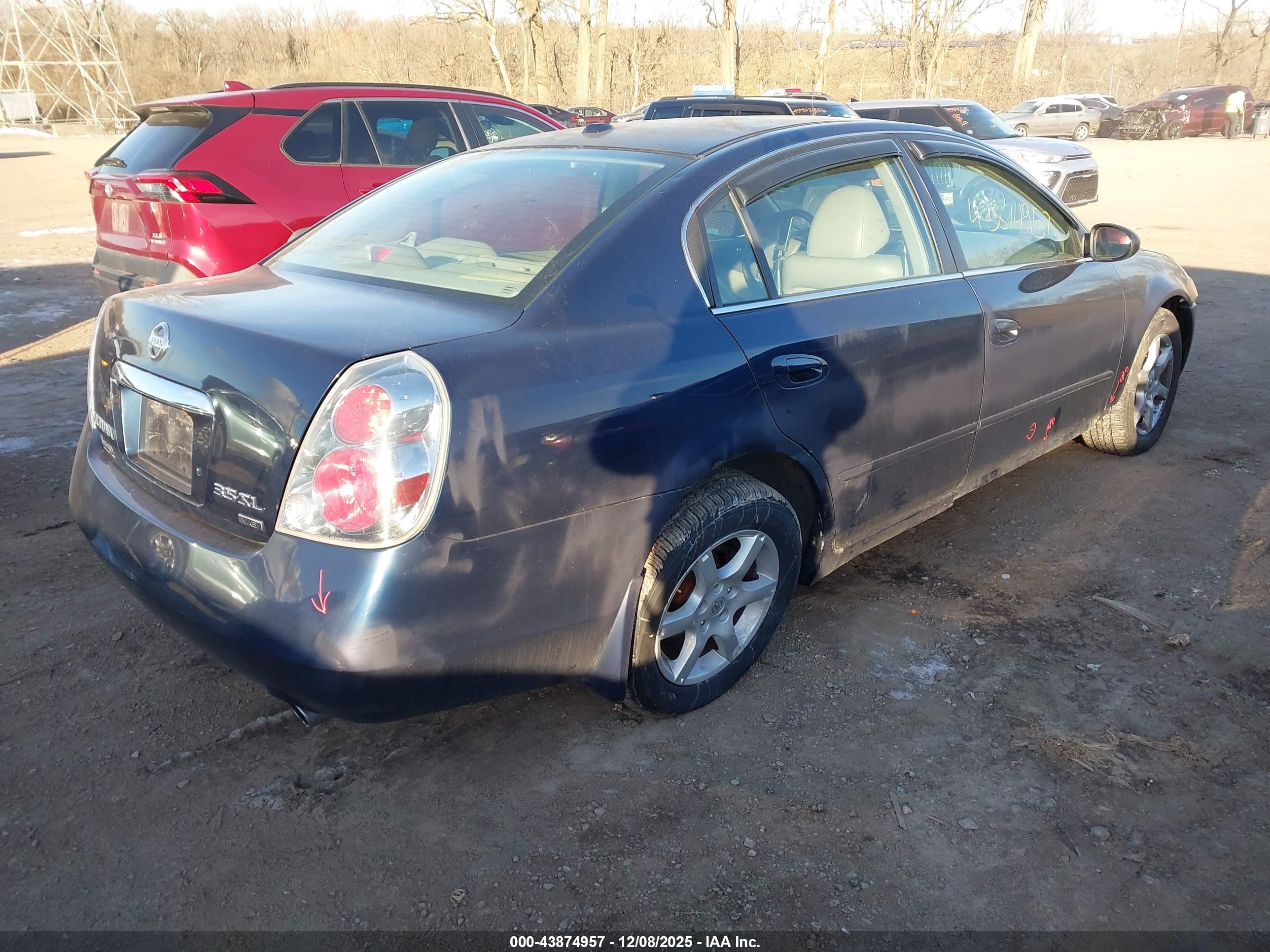 2006 Nissan Altima 3.5 Sl Dark Blue vin: 1N4BL11E16C201225