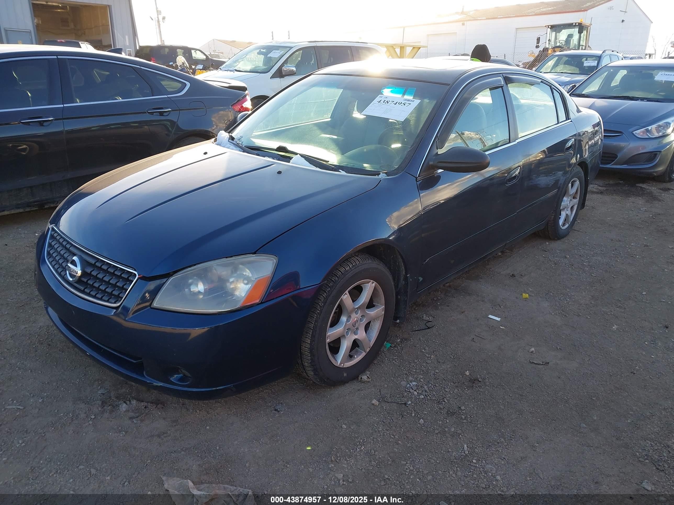 2006 Nissan Altima 3.5 Sl Dark Blue vin: 1N4BL11E16C201225