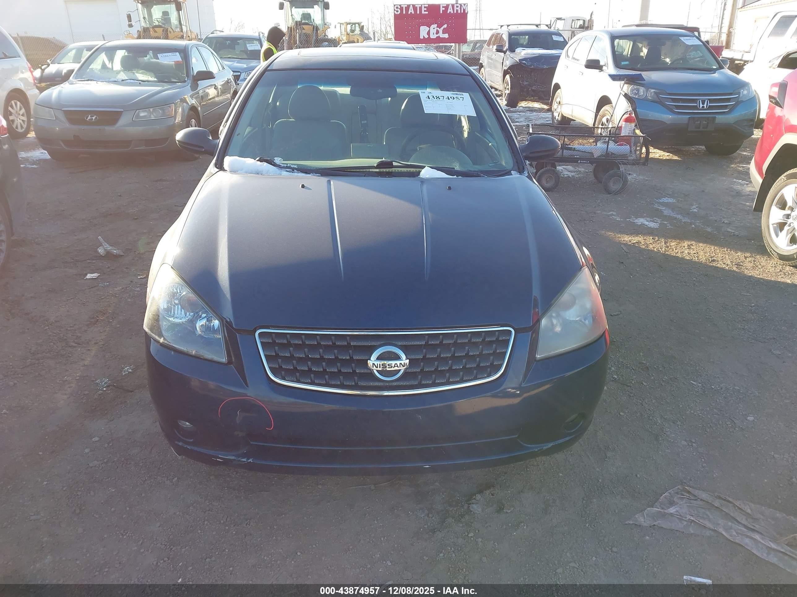 2006 Nissan Altima 3.5 Sl Dark Blue vin: 1N4BL11E16C201225