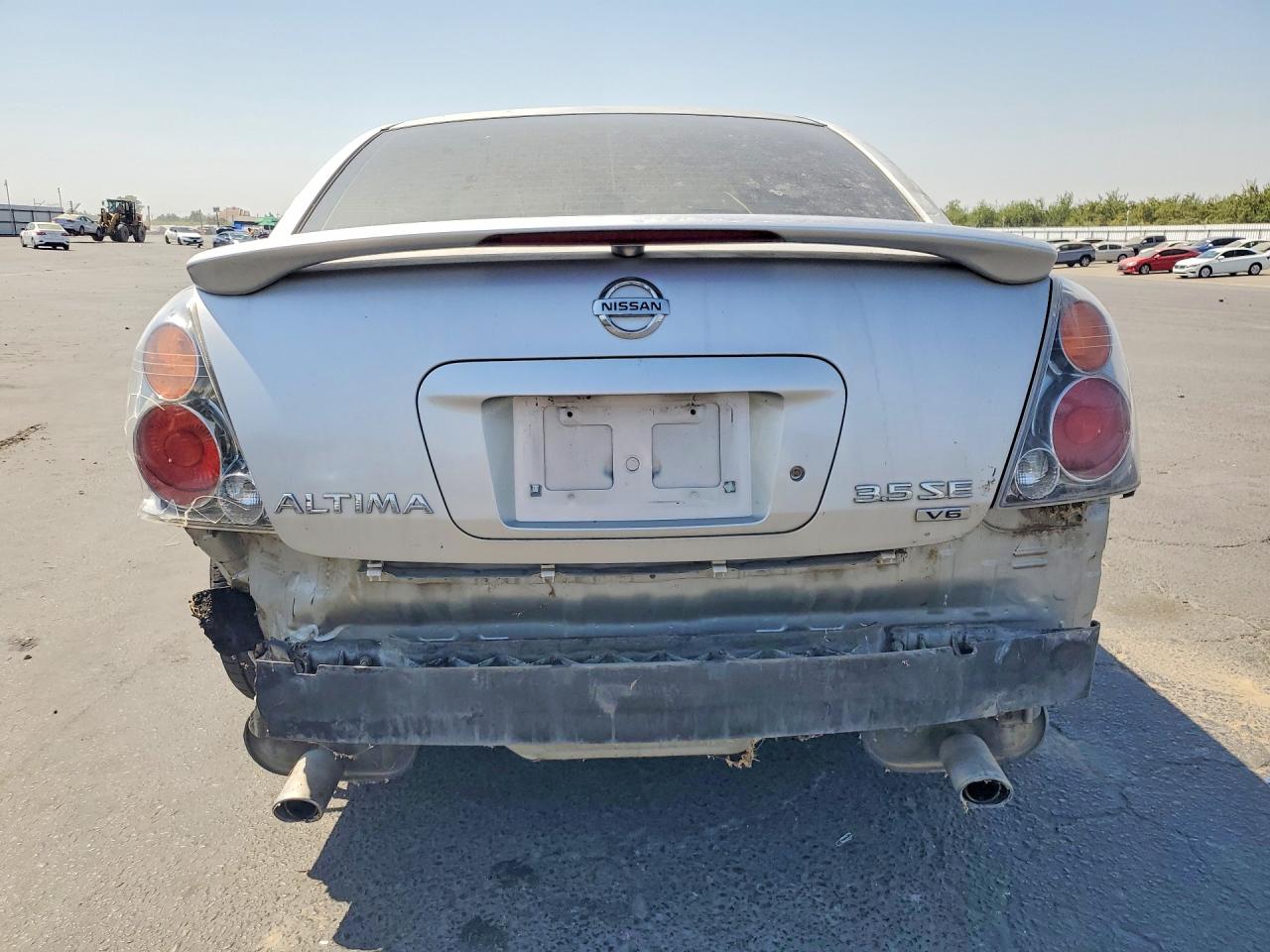 2002 Nissan Altima 3.5 Se Silver vin: 1N4BL11E22C189760