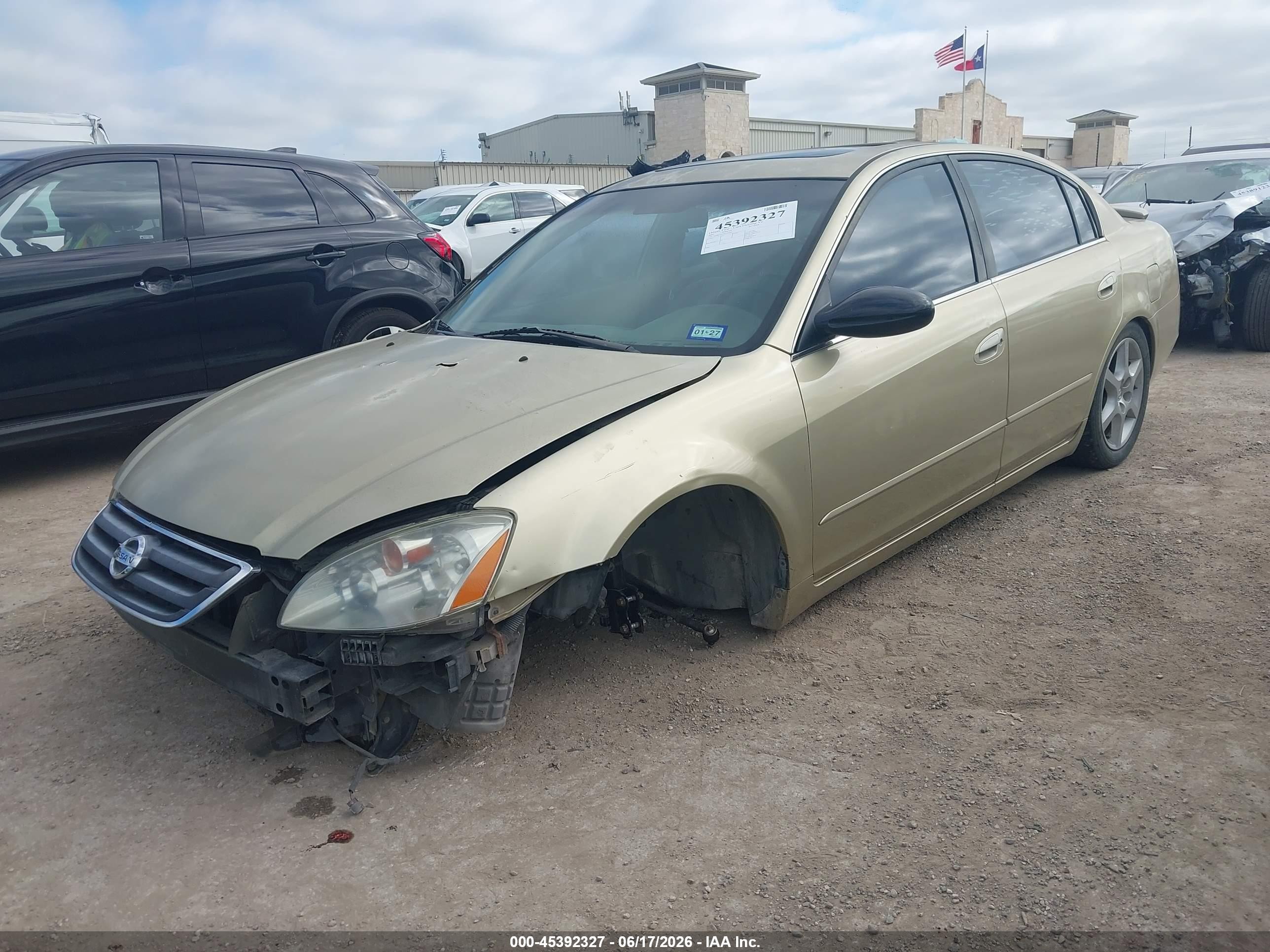 2002 Nissan Altima 3.5 Se Gold vin: 1N4BL11E22C210994