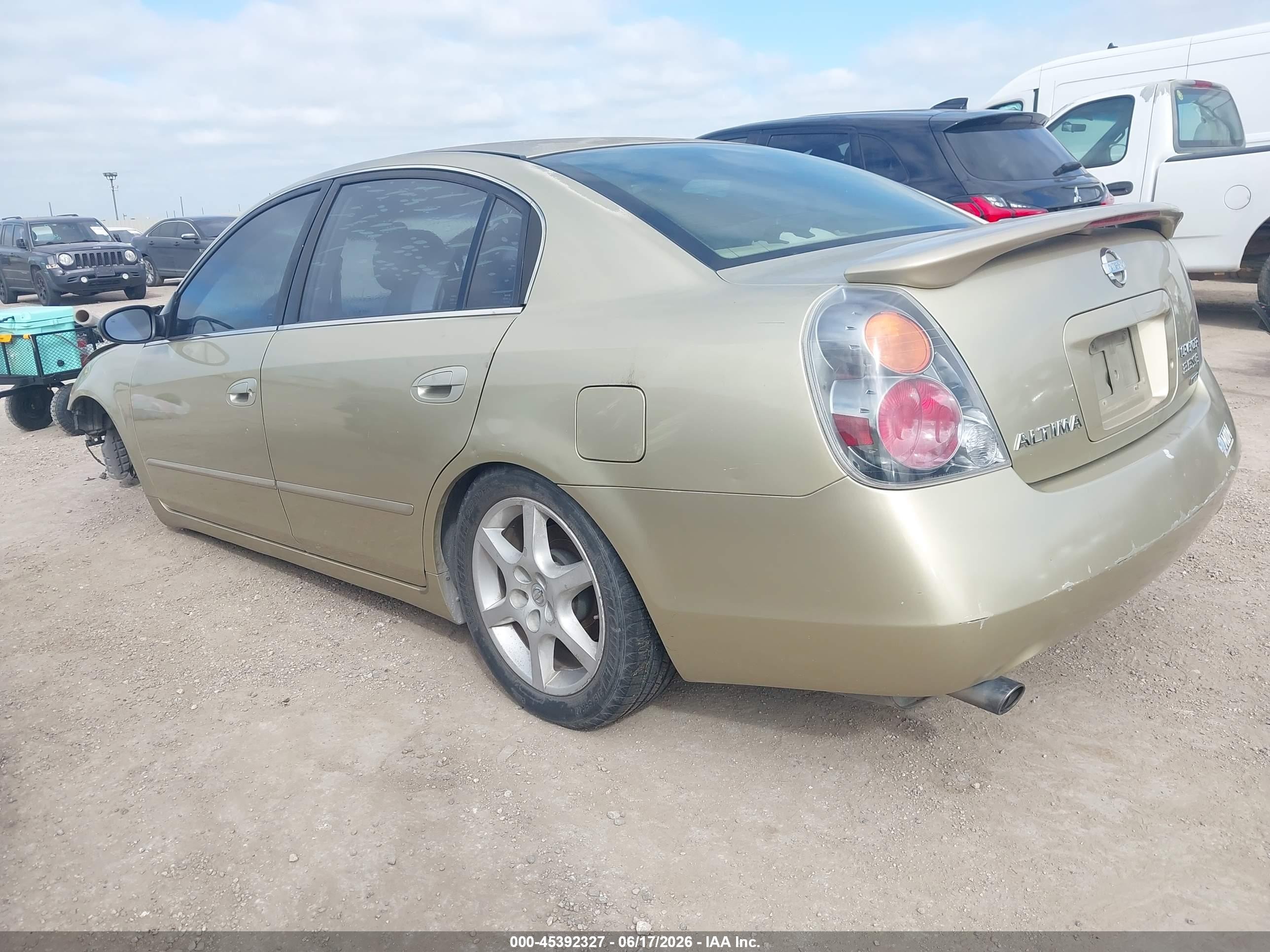 2002 Nissan Altima 3.5 Se Gold vin: 1N4BL11E22C210994