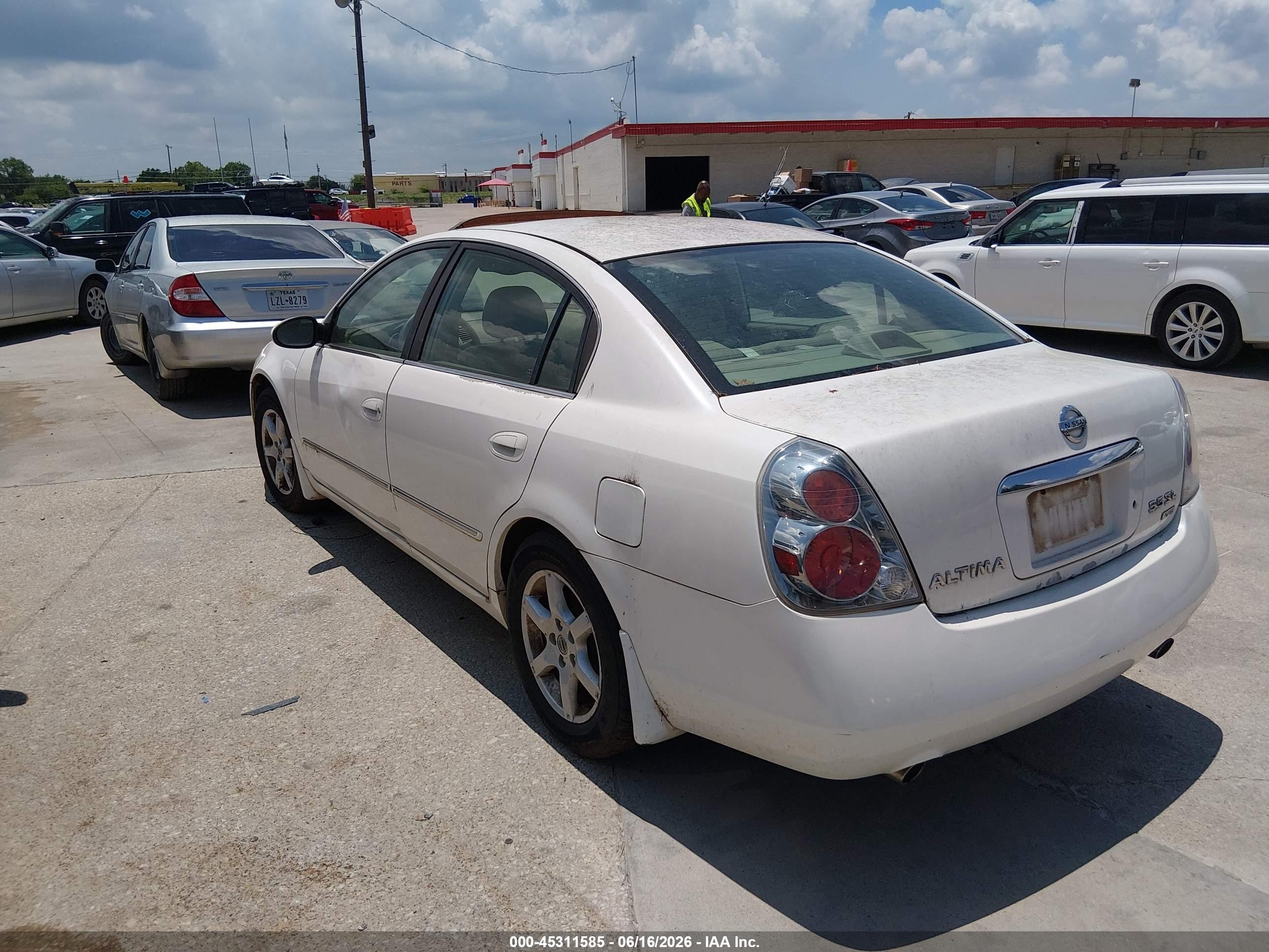 2005 Nissan Altima 3.5 Sl White vin: 1N4BL11E25C108602