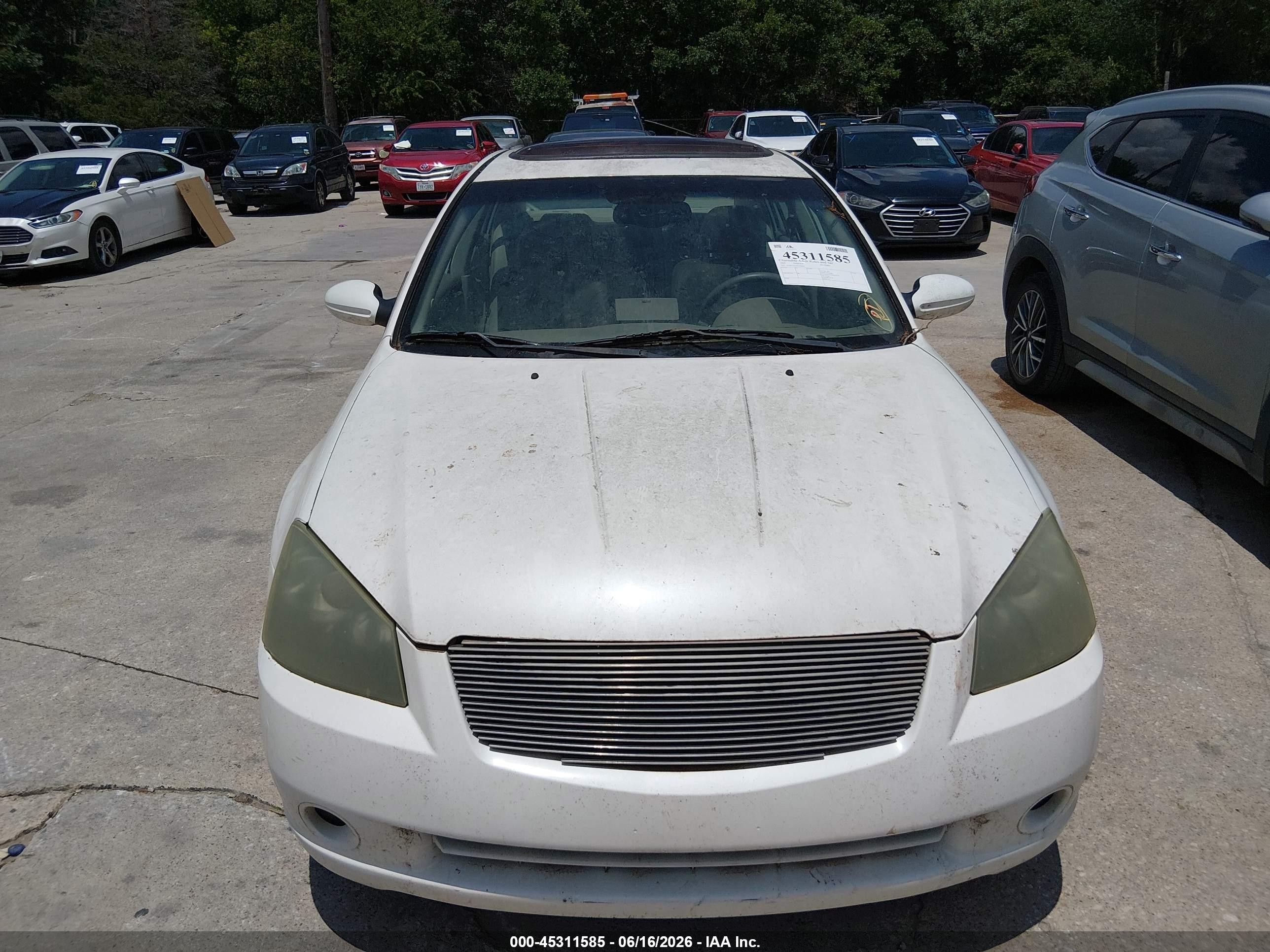 2005 Nissan Altima 3.5 Sl White vin: 1N4BL11E25C108602