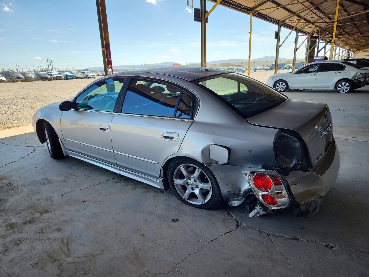 2006 Nissan Altima 3.5 Se Silver vin: 1N4BL11E46N368103
