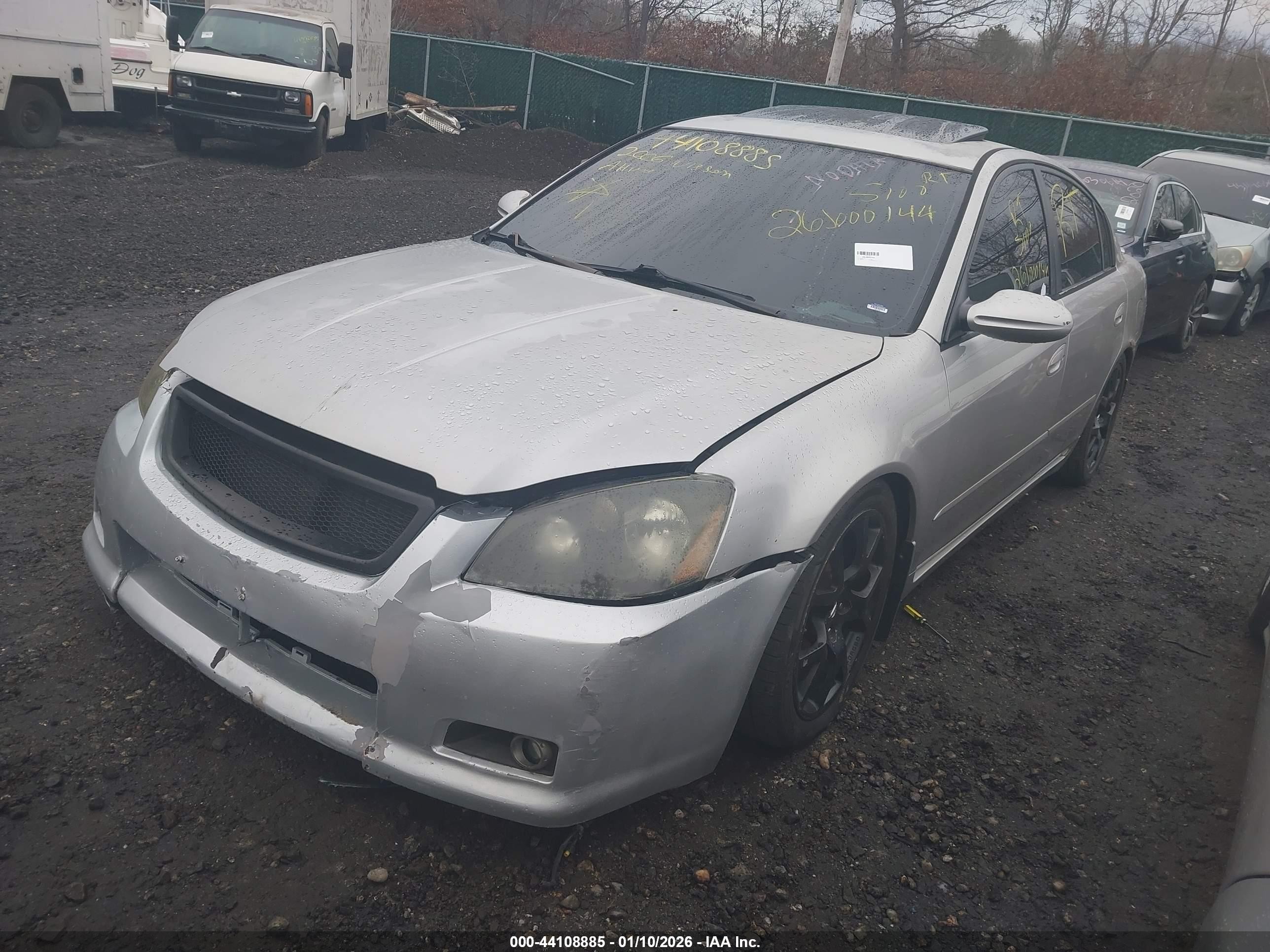 2006 Nissan Altima 3.5 Se-r Gray vin: 1N4BL11E86C138138