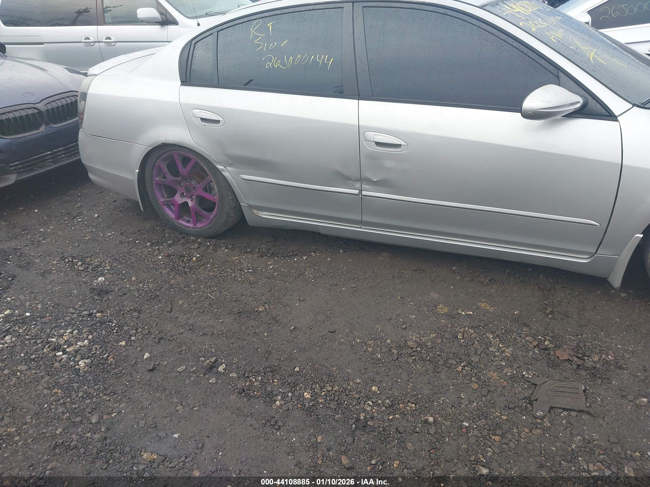 2006 Nissan Altima 3.5 Se-r Gray vin: 1N4BL11E86C138138