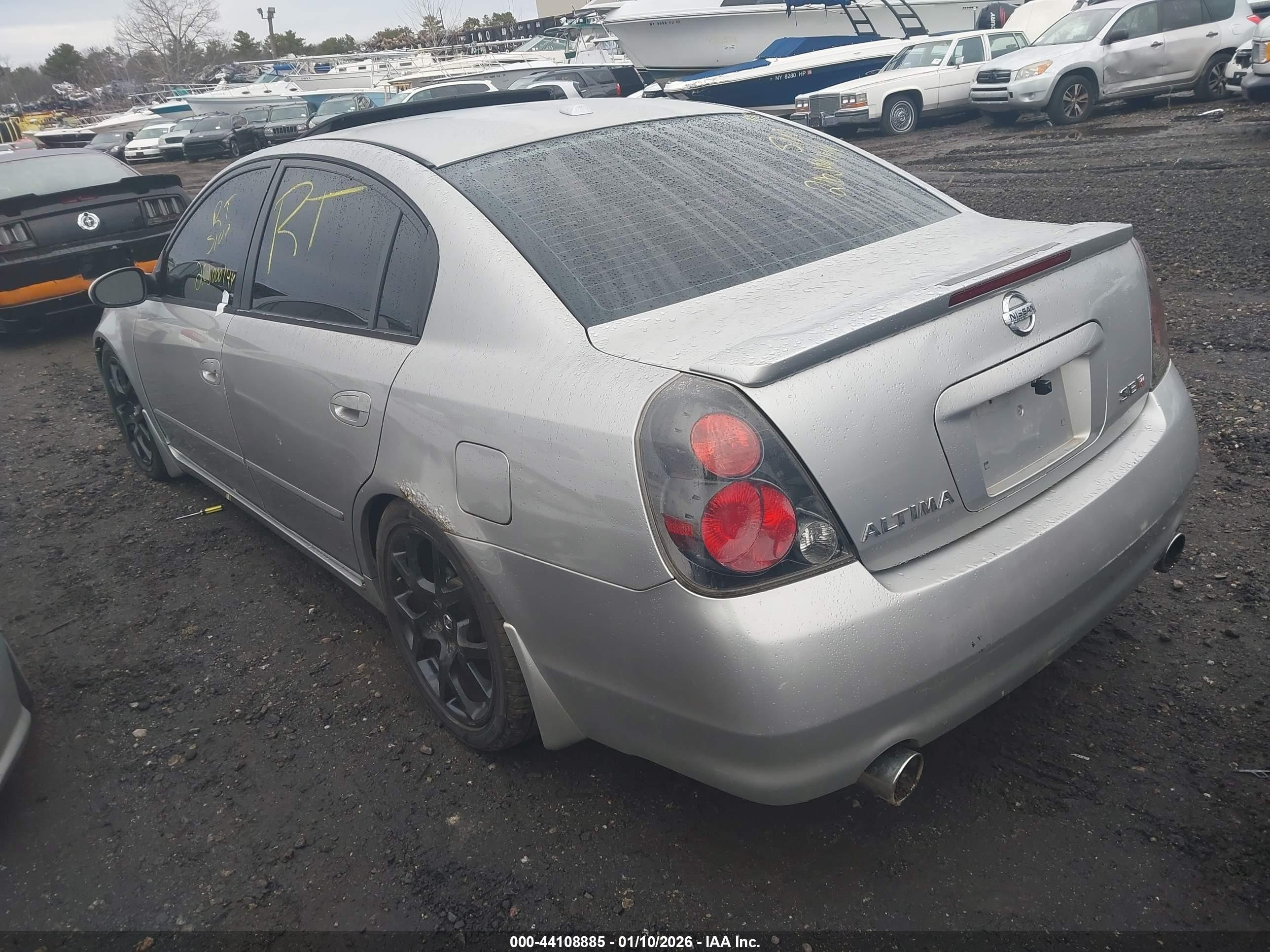 2006 Nissan Altima 3.5 Se-r Gray vin: 1N4BL11E86C138138