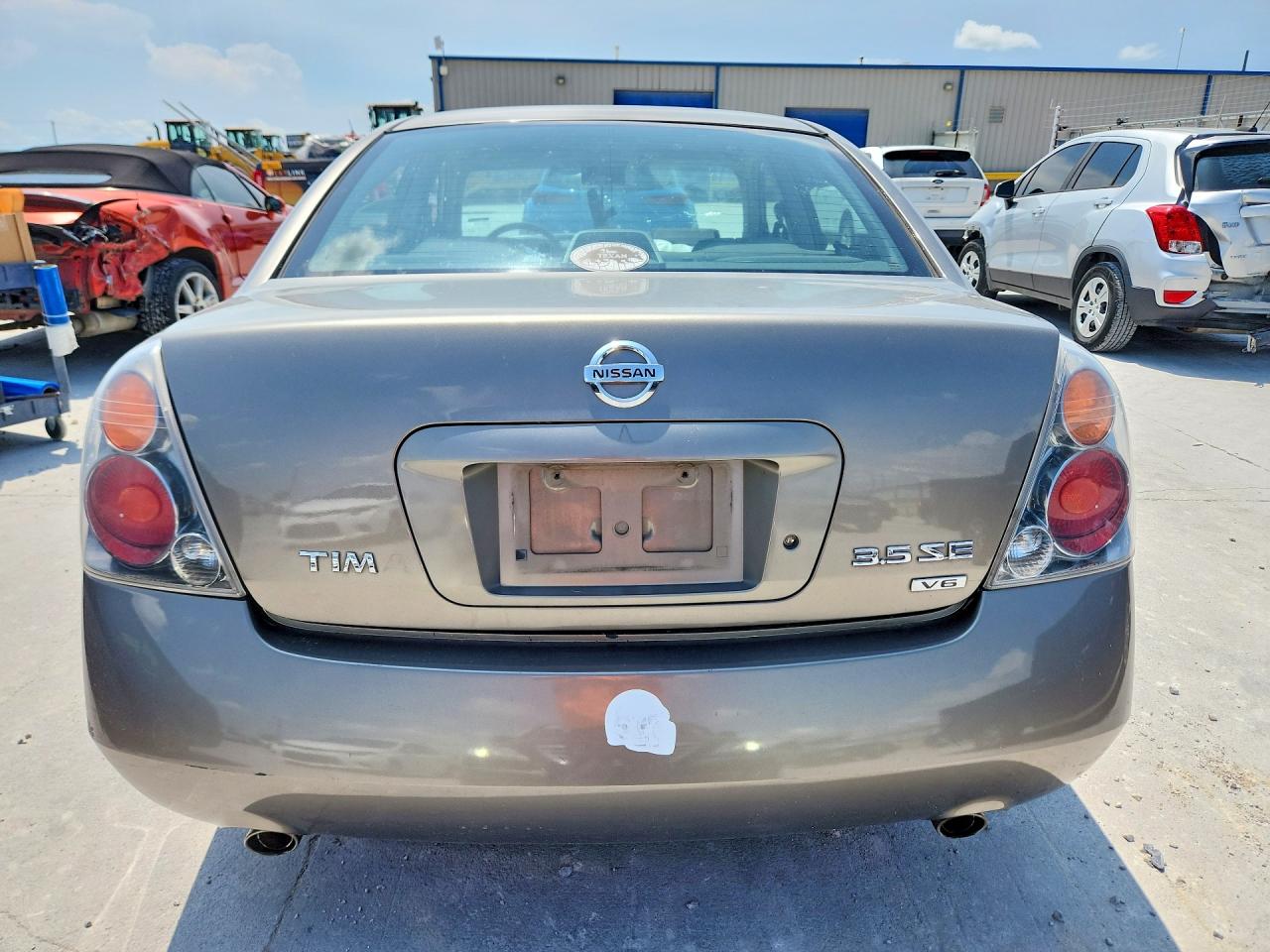 2002 Nissan Altima Se Gray vin: 1N4BL11EX2C103434