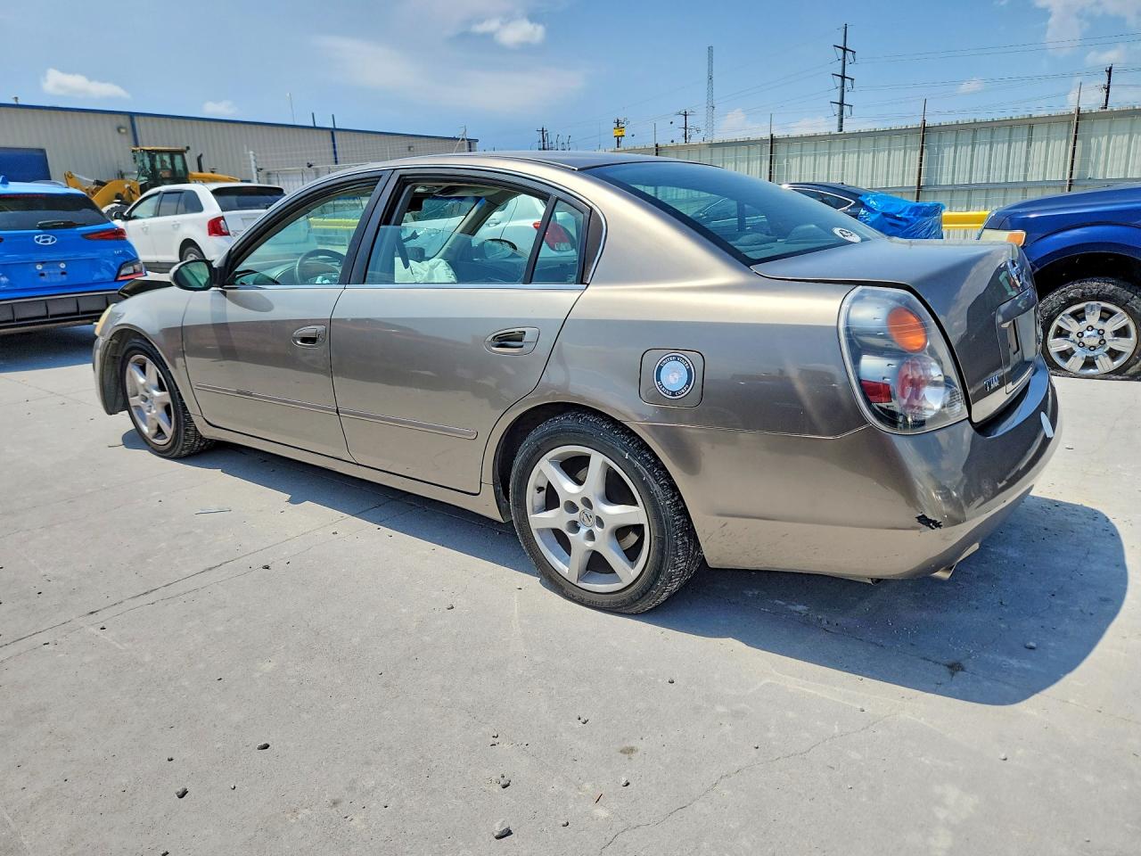 2002 Nissan Altima Se Gray vin: 1N4BL11EX2C103434