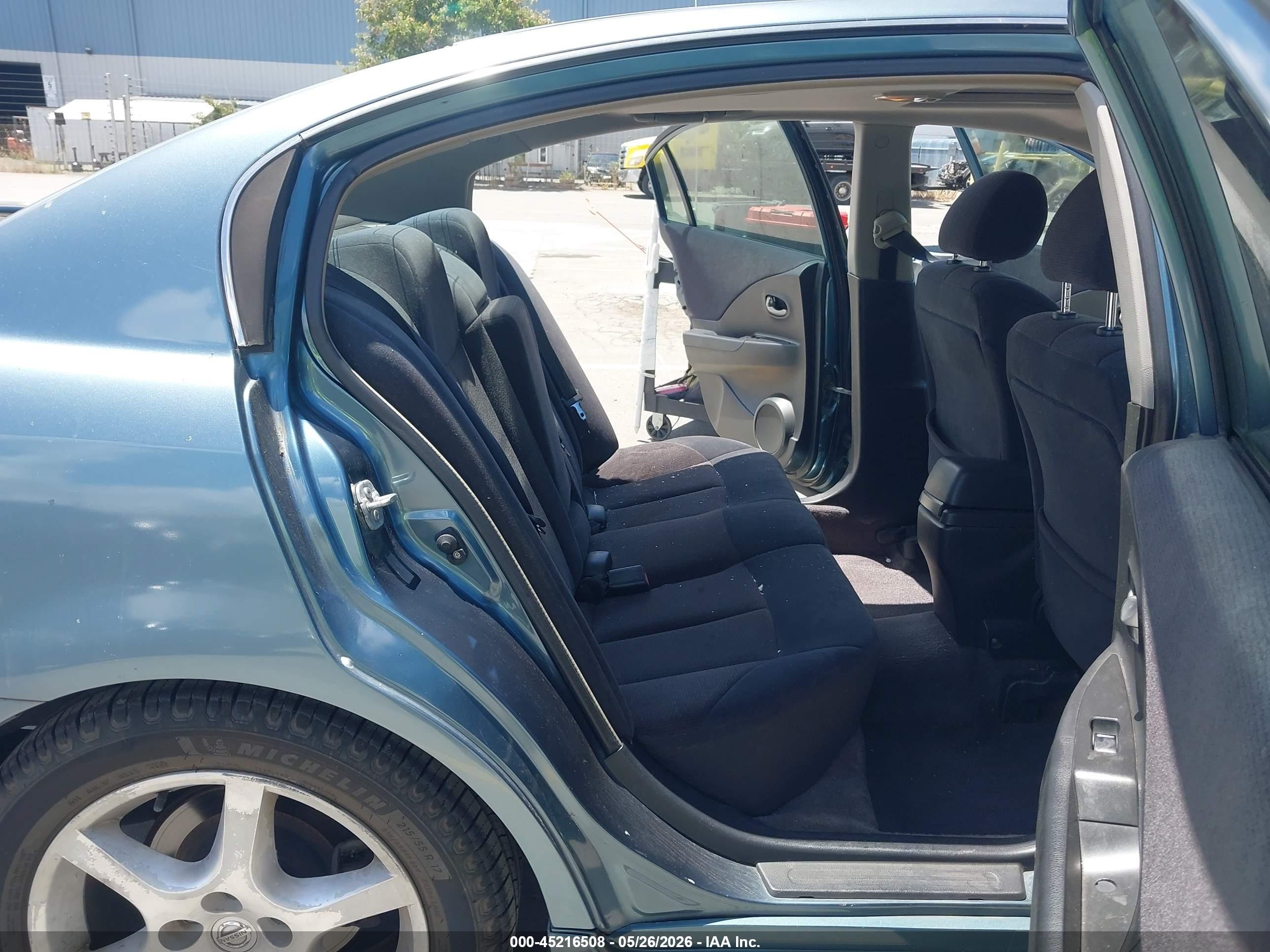2002 Nissan Altima 3.5 Se Blue vin: 1N4BL11EX2C289606