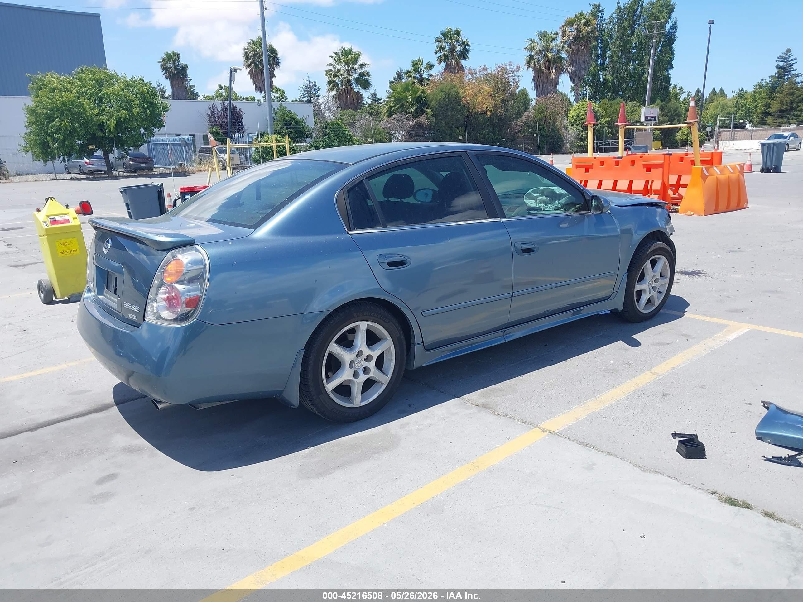 2002 Nissan Altima 3.5 Se Blue vin: 1N4BL11EX2C289606