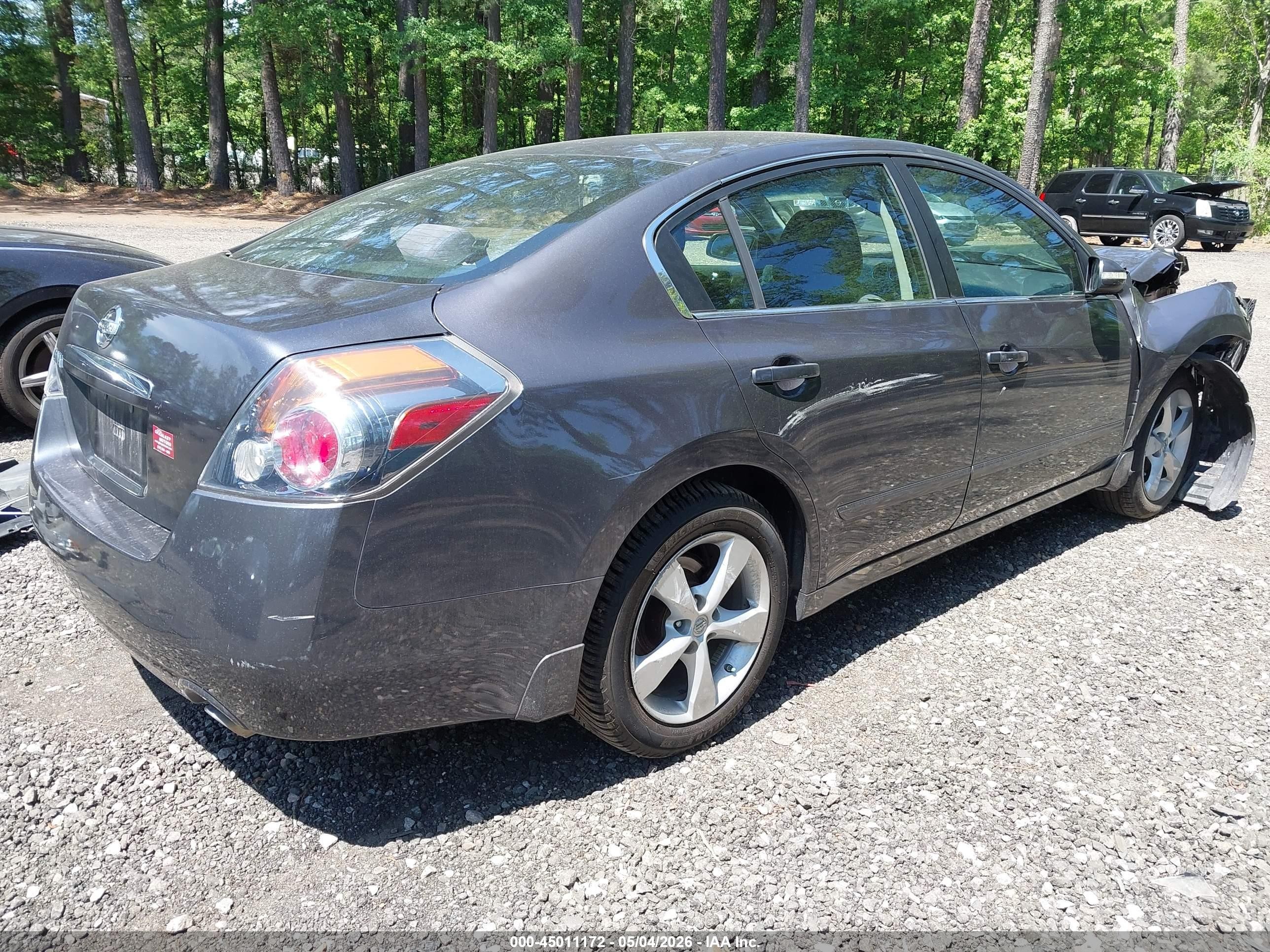 2008 Nissan Altima 3.5 Se Серый vin: 1N4BL21E08N492863