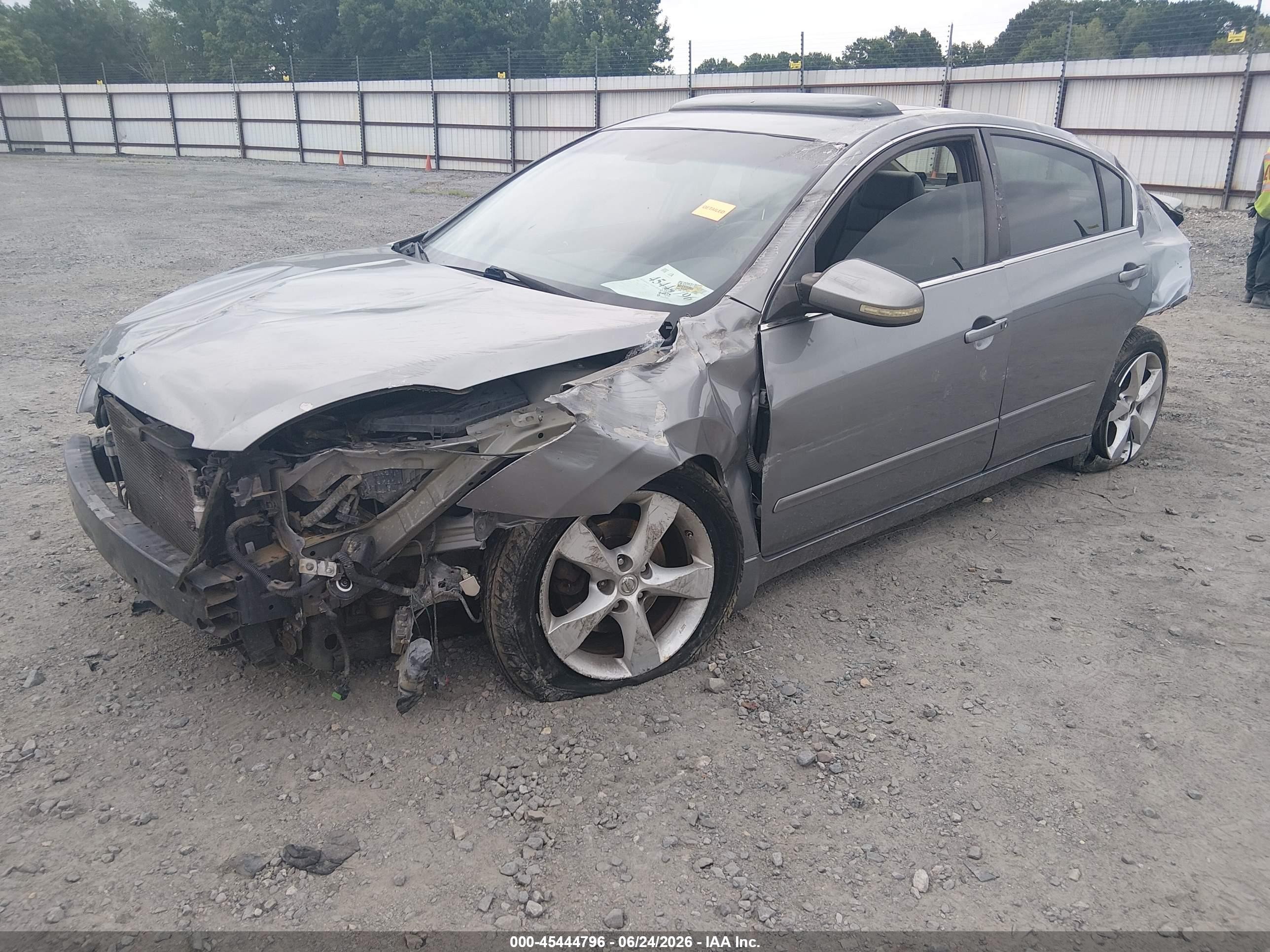 2007 Nissan Altima 3.5 Se Gray vin: 1N4BL21E17C135511