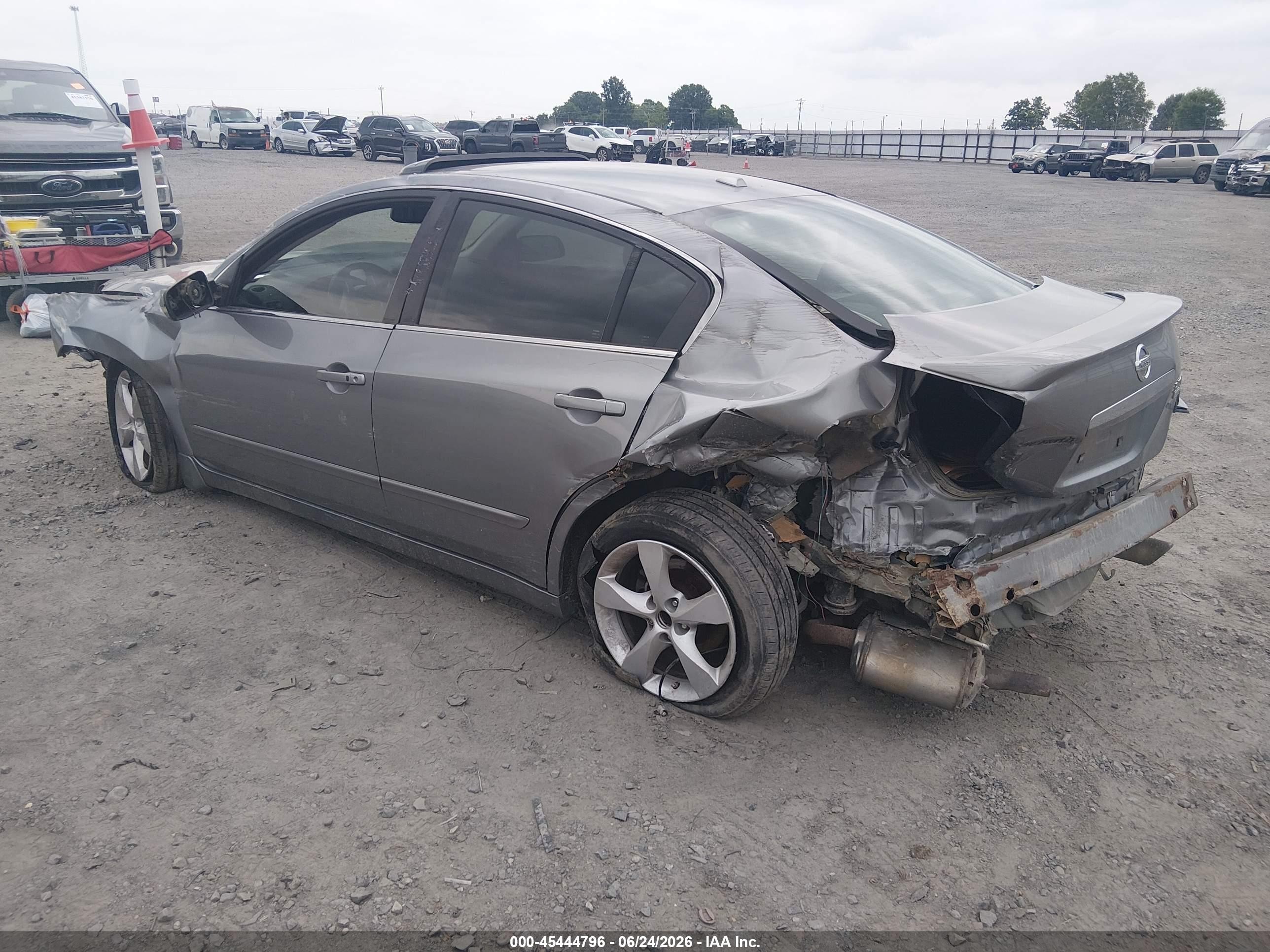 2007 Nissan Altima 3.5 Se Gray vin: 1N4BL21E17C135511