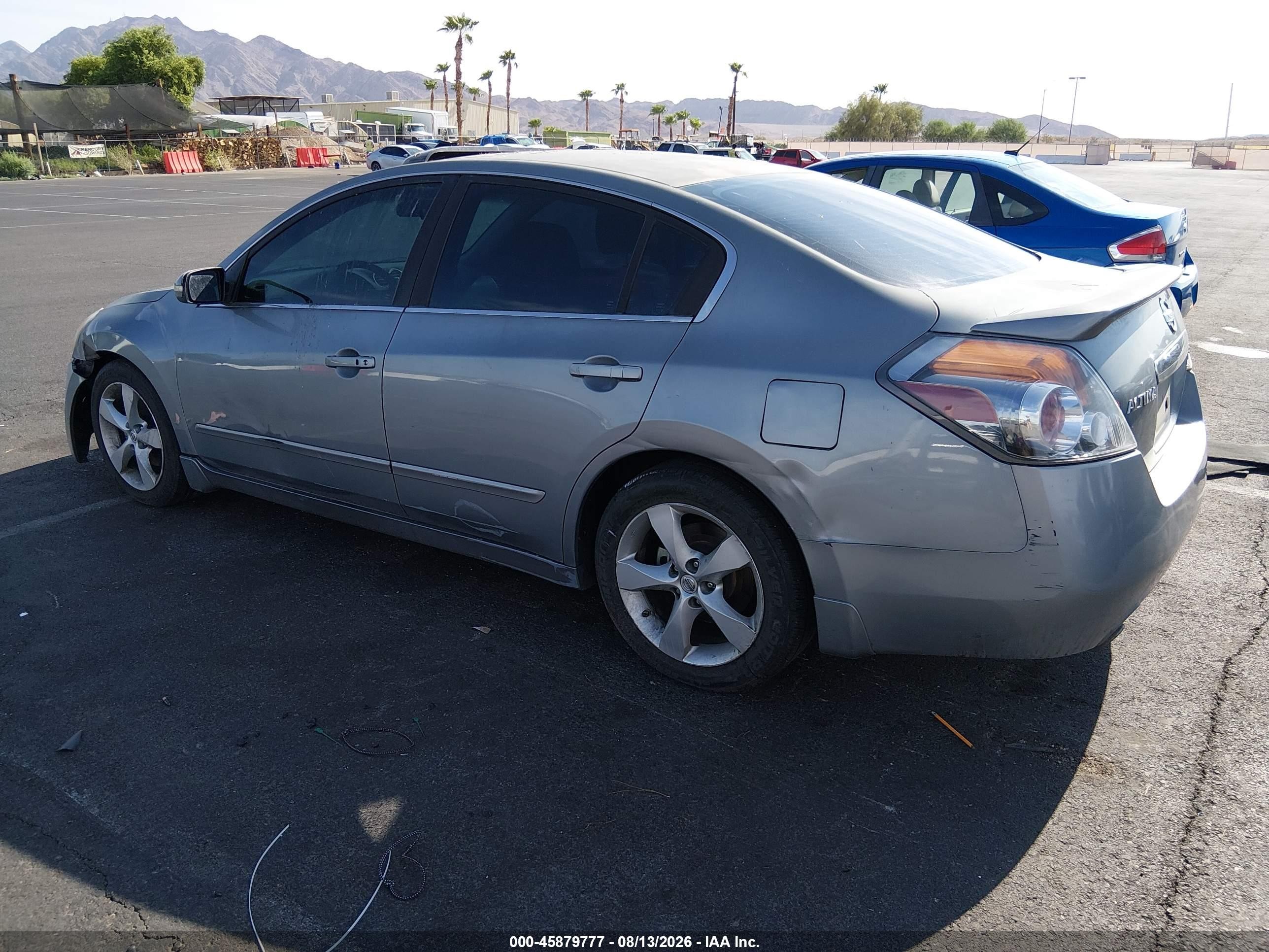 2007 Nissan Altima 3.5 Se Silver vin: 1N4BL21E17N474886