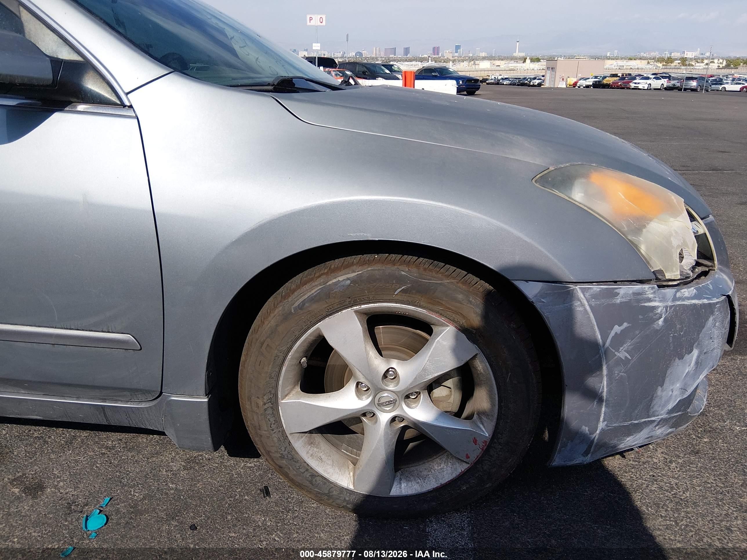 2007 Nissan Altima 3.5 Se Silver vin: 1N4BL21E17N474886