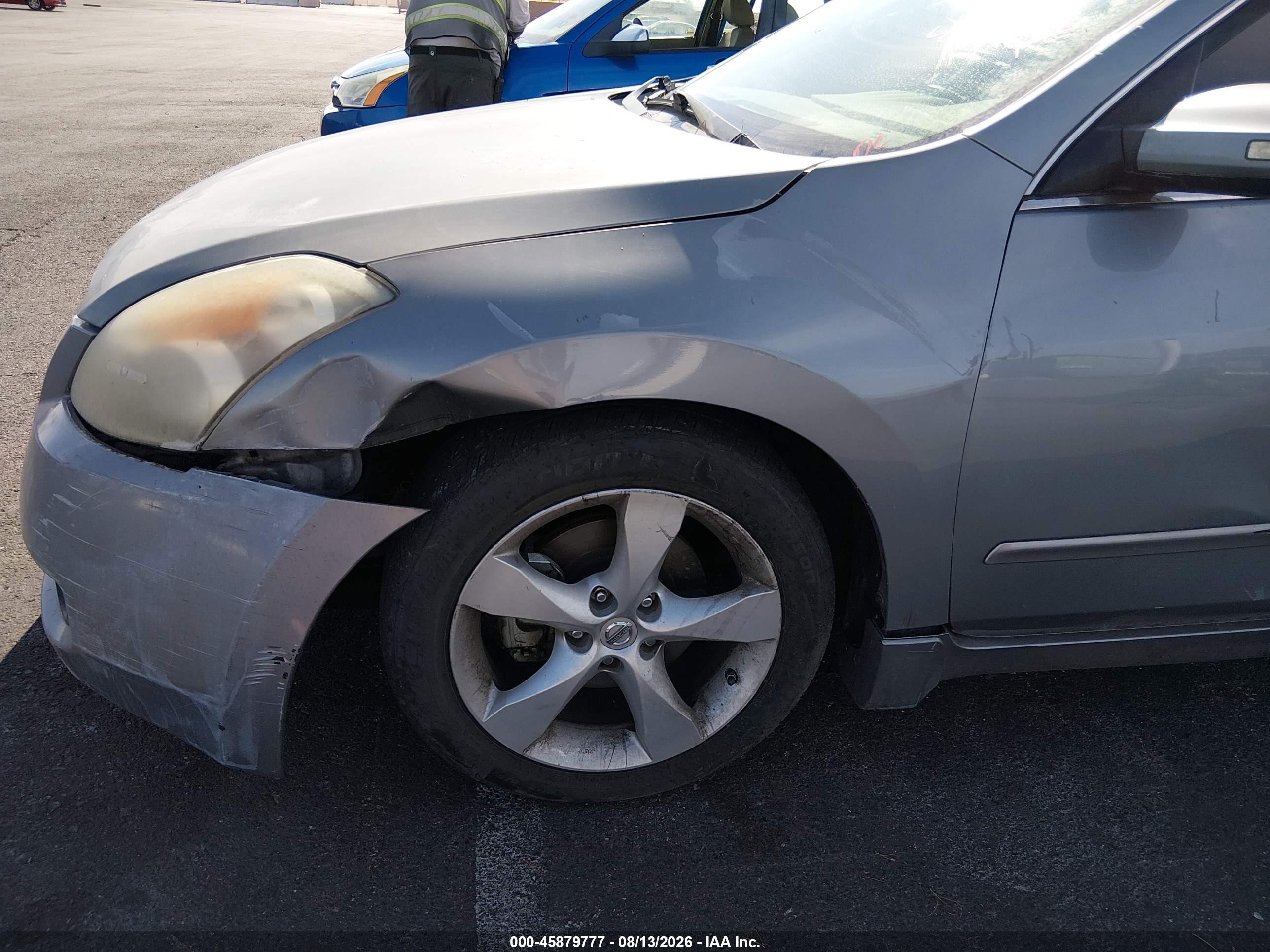 2007 Nissan Altima 3.5 Se Silver vin: 1N4BL21E17N474886