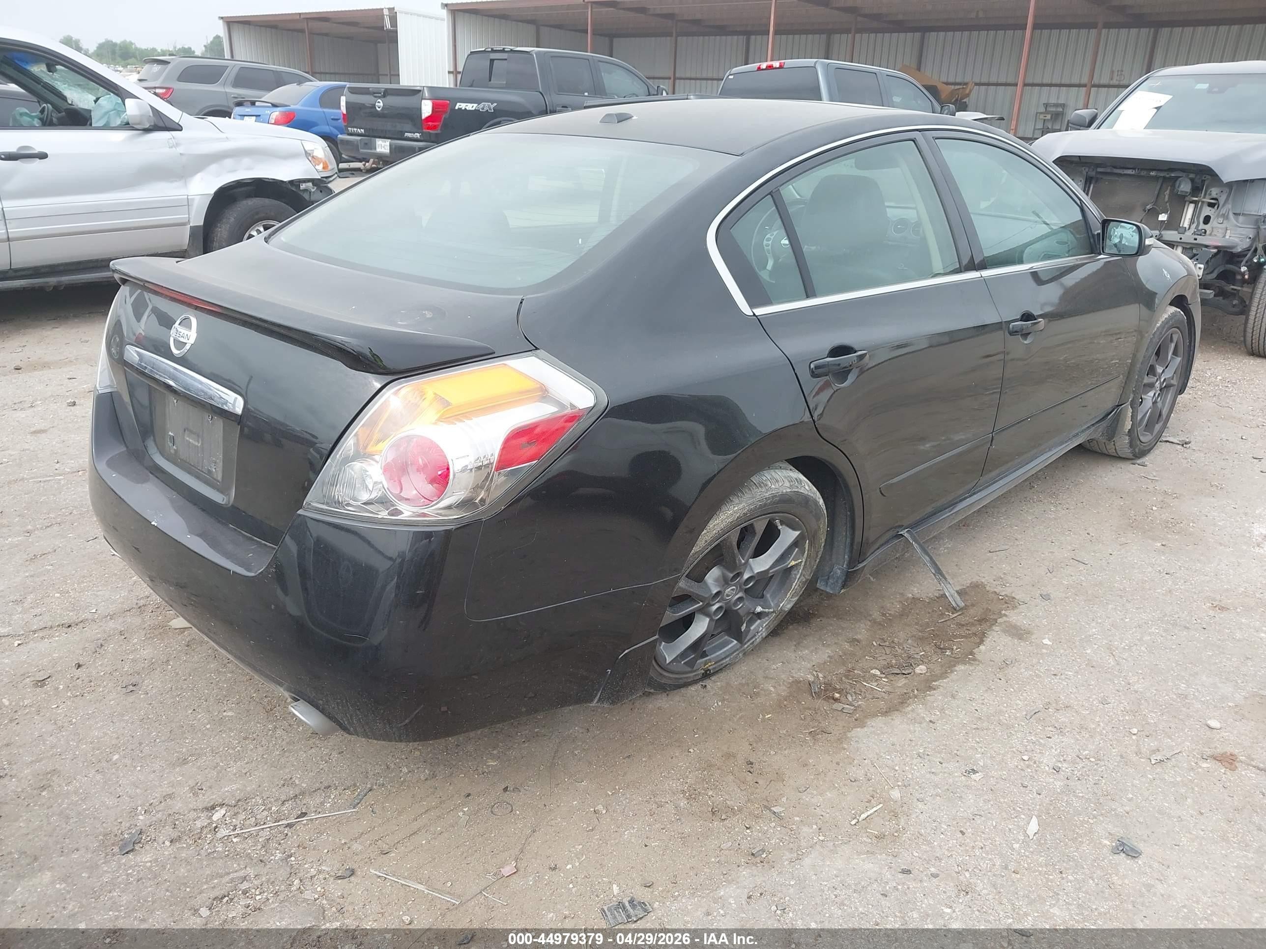 2008 Nissan Altima 3.5 Se Black vin: 1N4BL21E18N404337