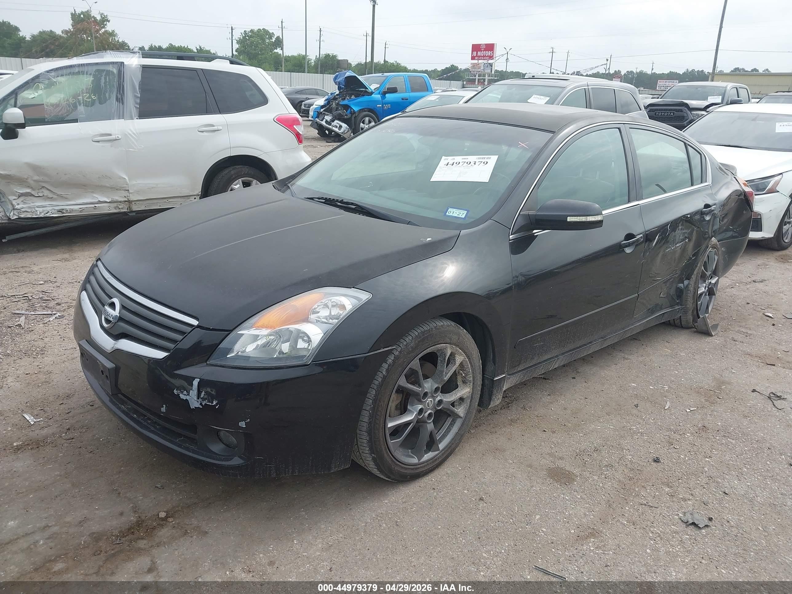 2008 Nissan Altima 3.5 Se Black vin: 1N4BL21E18N404337