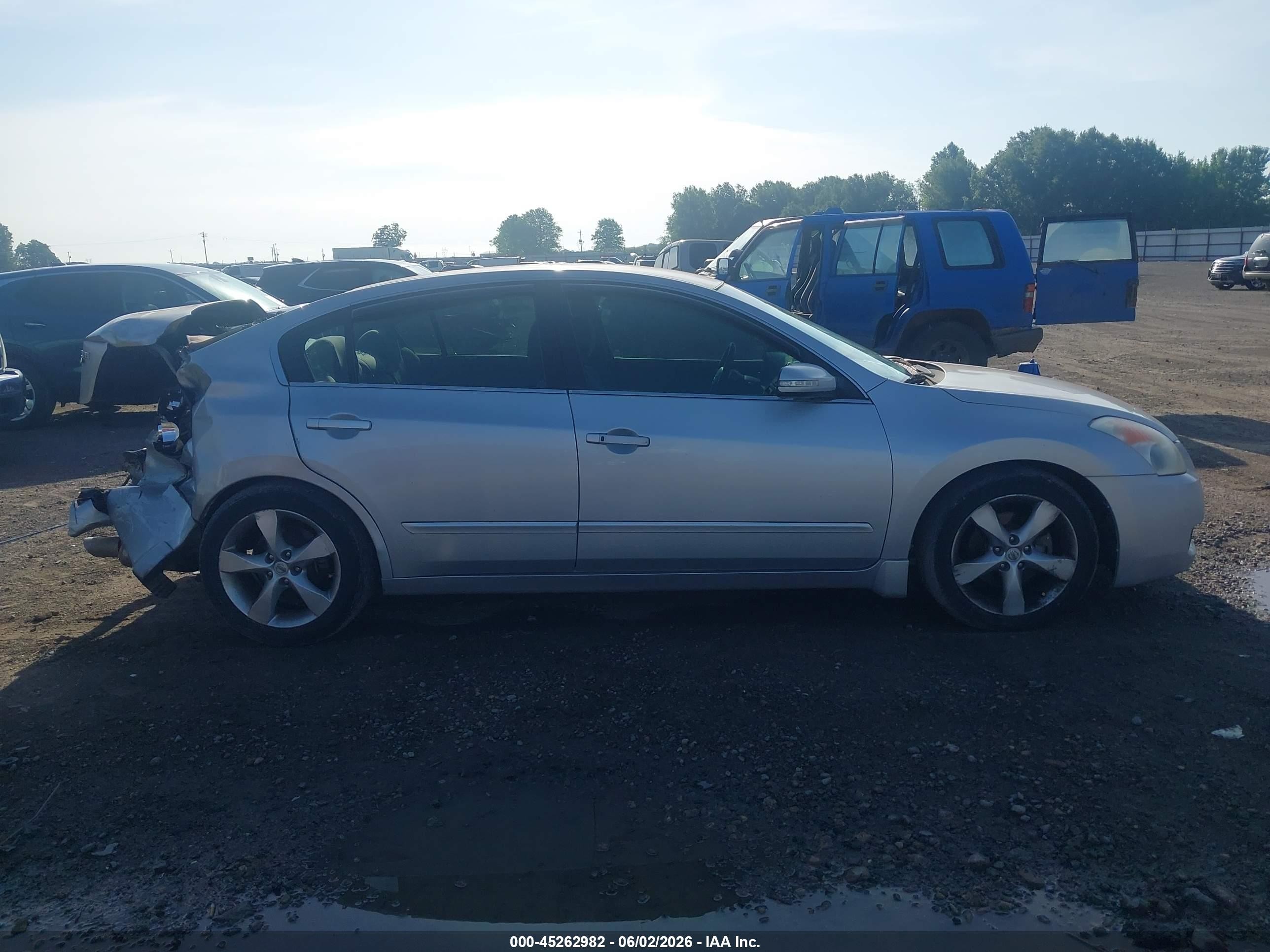 2008 Nissan Altima 3.5 Se Silver vin: 1N4BL21E28N464580