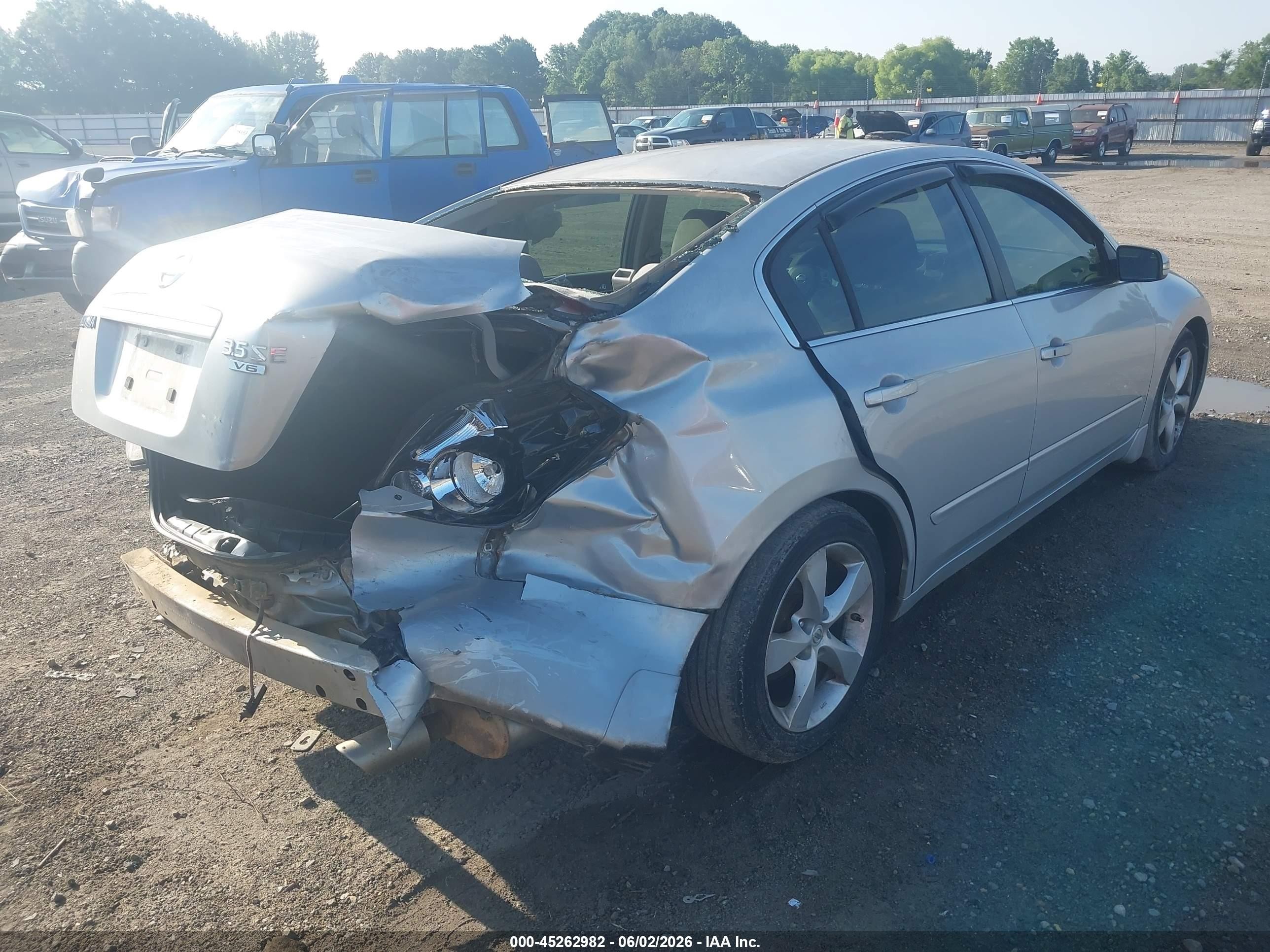 2008 Nissan Altima 3.5 Se Silver vin: 1N4BL21E28N464580