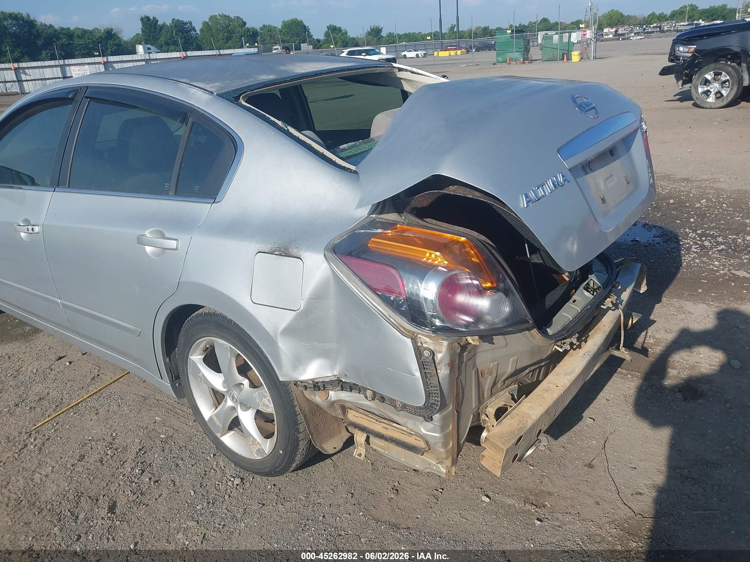 2008 Nissan Altima 3.5 Se Silver vin: 1N4BL21E28N464580