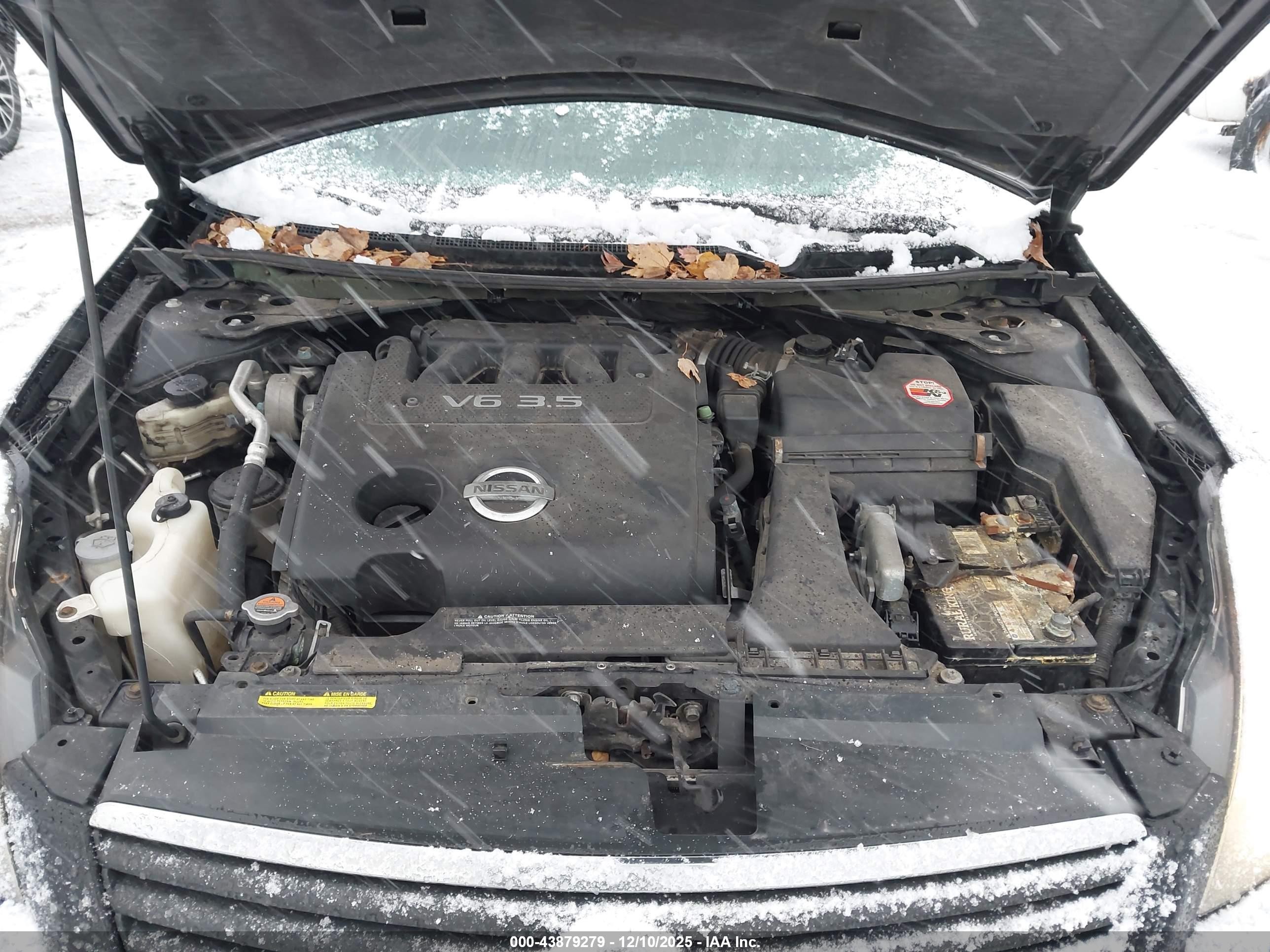 2007 Nissan Altima 3.5 Se Черный vin: 1N4BL21E37C207468