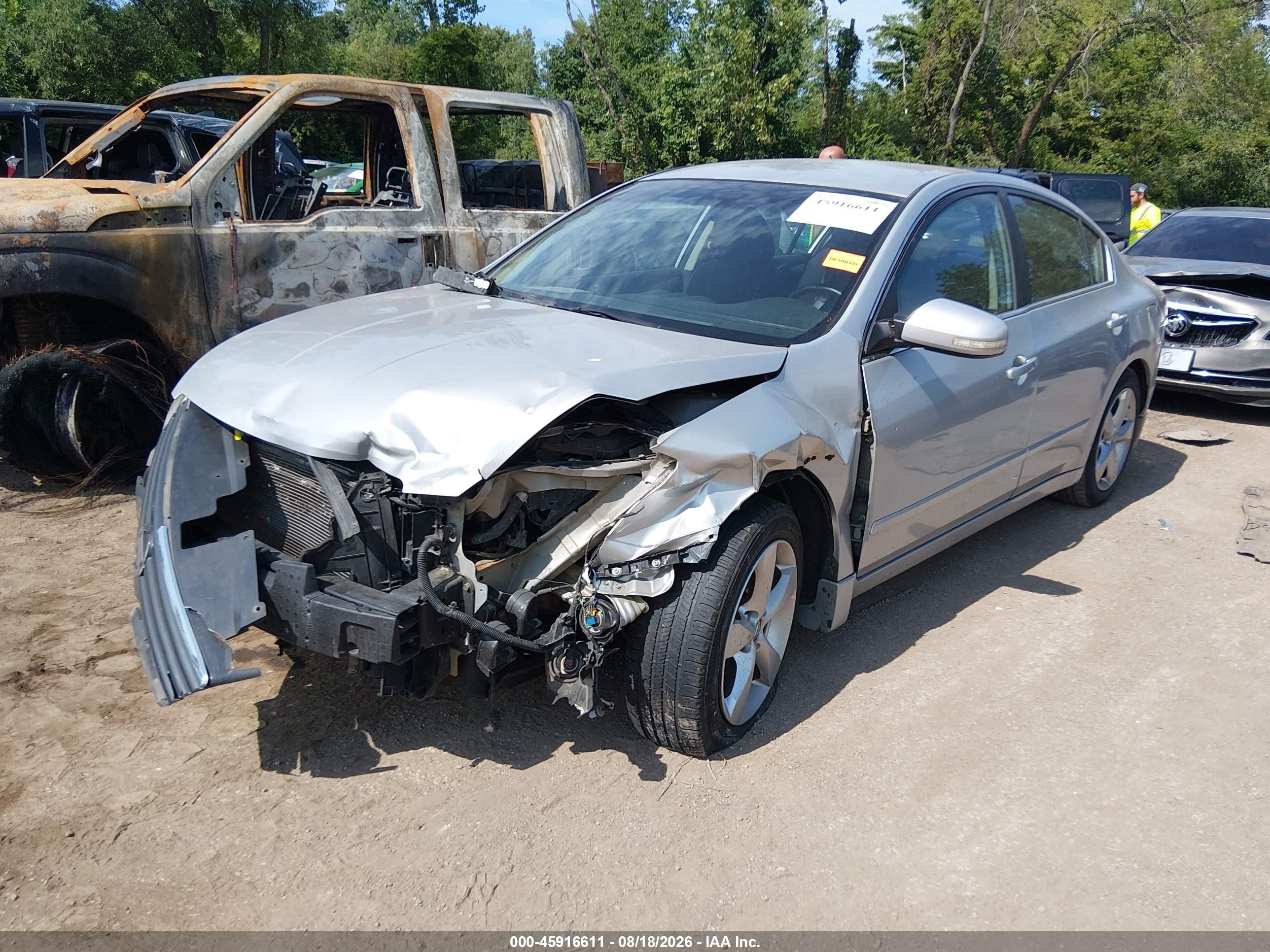 2009 Nissan Altima 3.5 Se Silver vin: 1N4BL21E39N404034