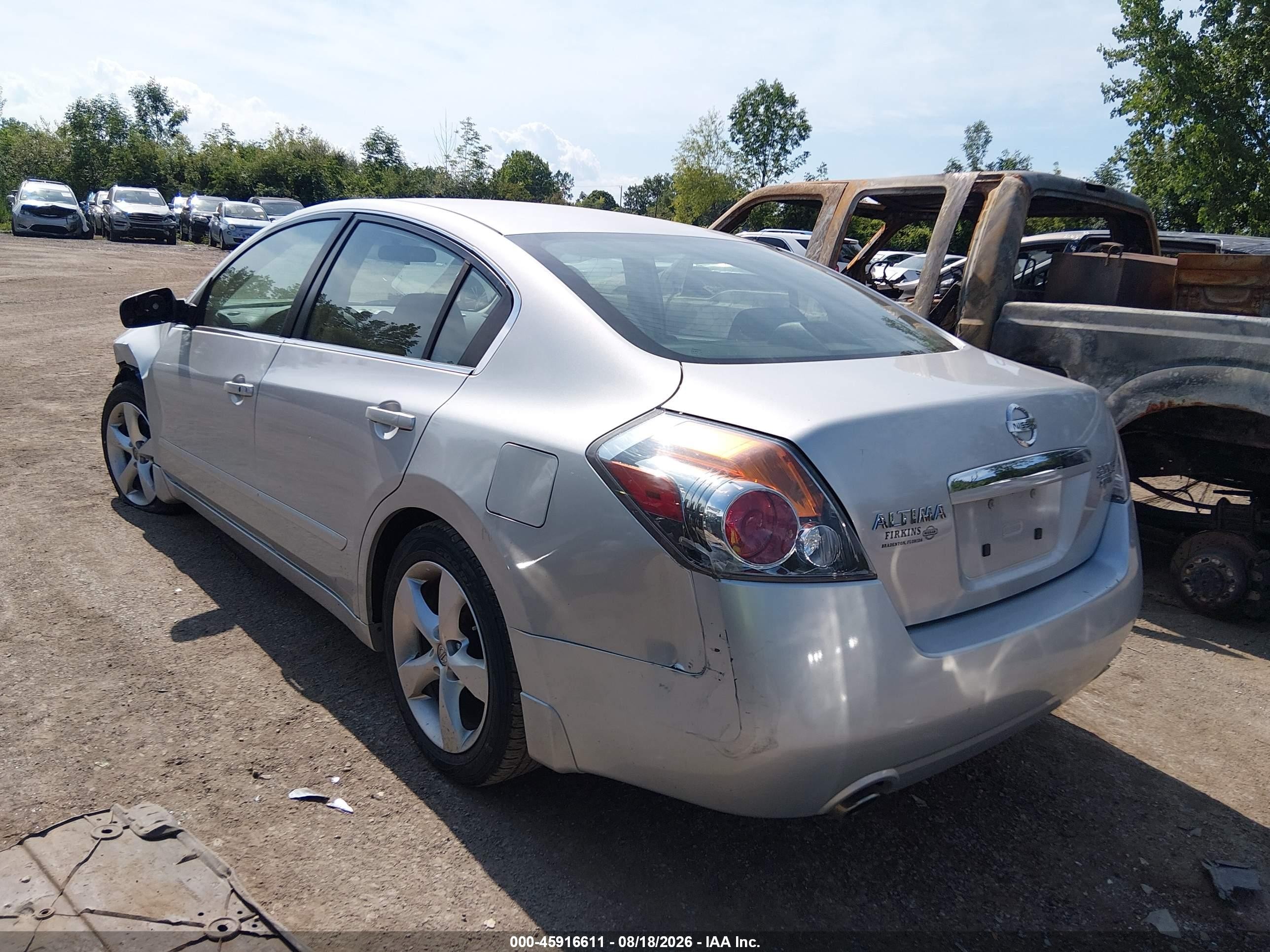 2009 Nissan Altima 3.5 Se Silver vin: 1N4BL21E39N404034