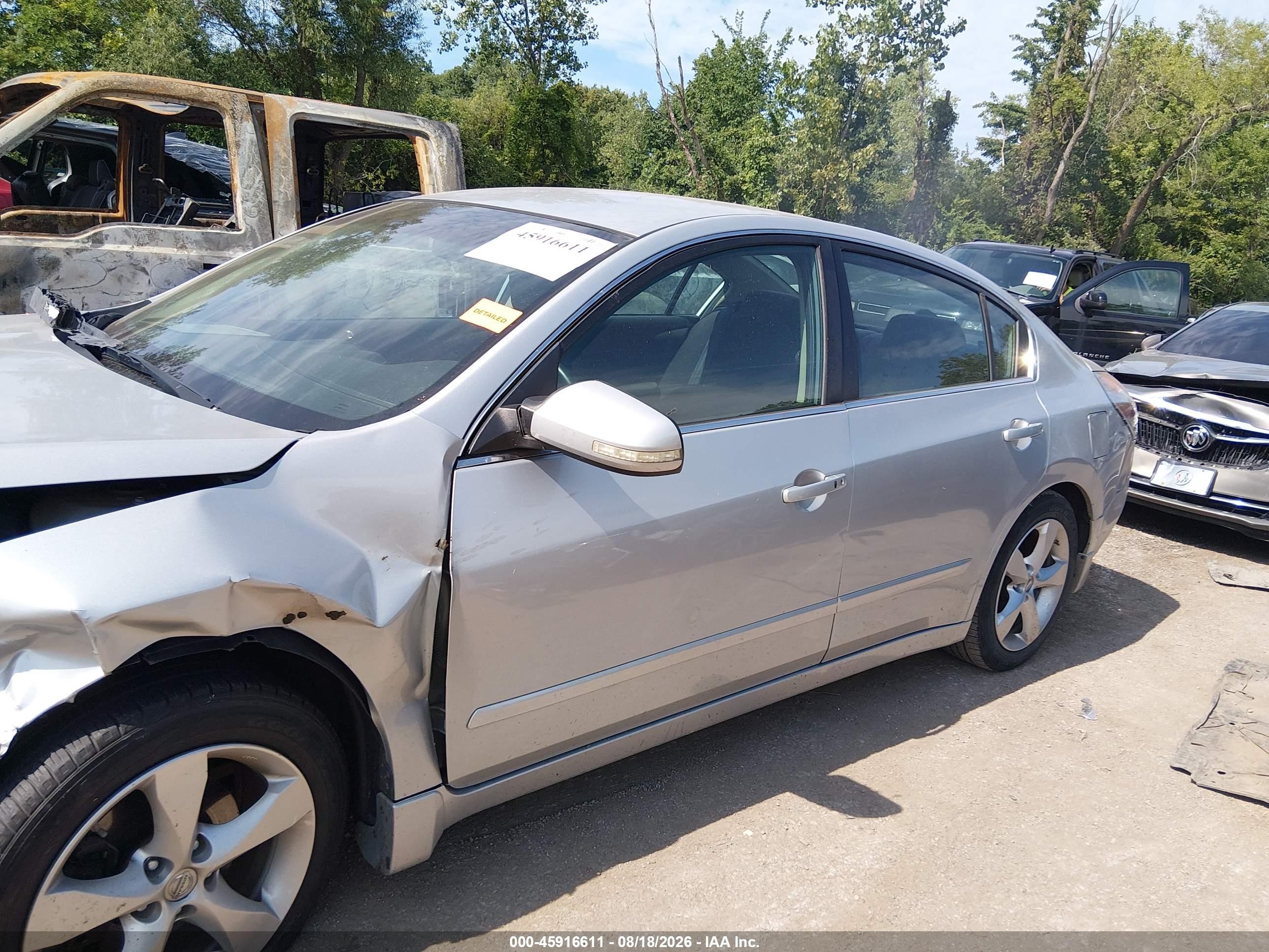 2009 Nissan Altima 3.5 Se Silver vin: 1N4BL21E39N404034