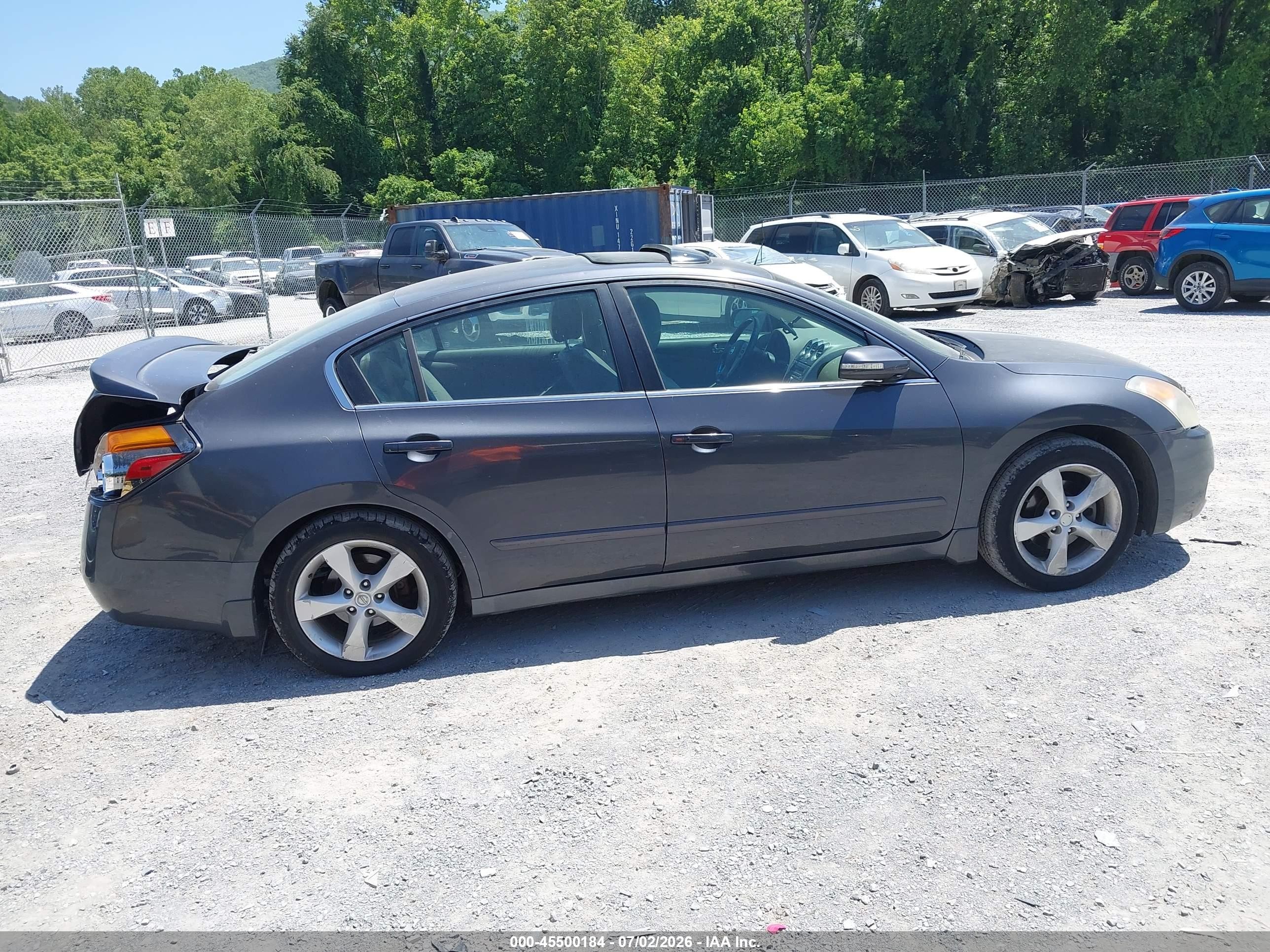 2008 Nissan Altima 3.5 Se Gray vin: 1N4BL21E48N487150
