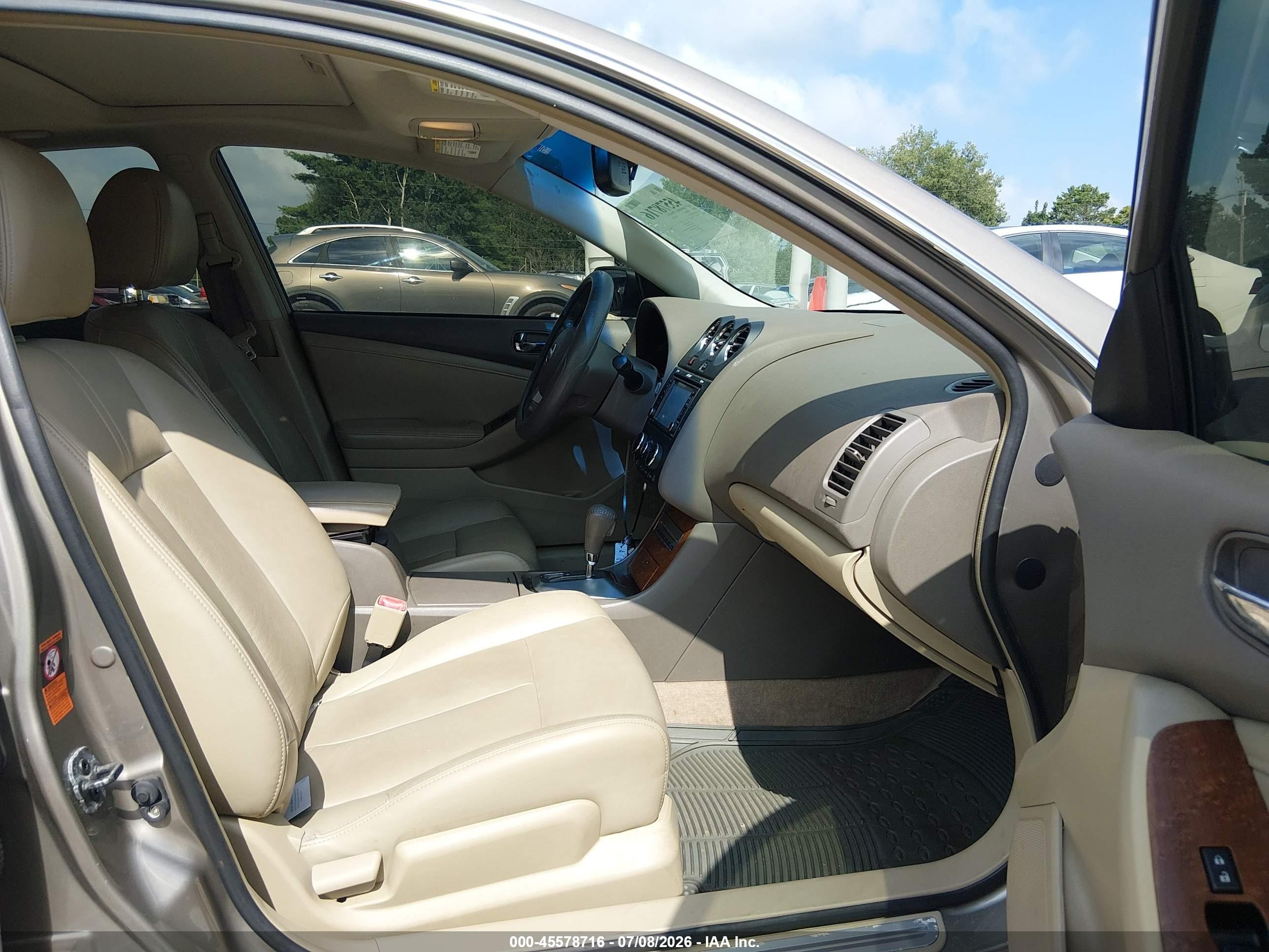 2008 Nissan Altima 3.5 Sl Золотой vin: 1N4BL21E58N462905