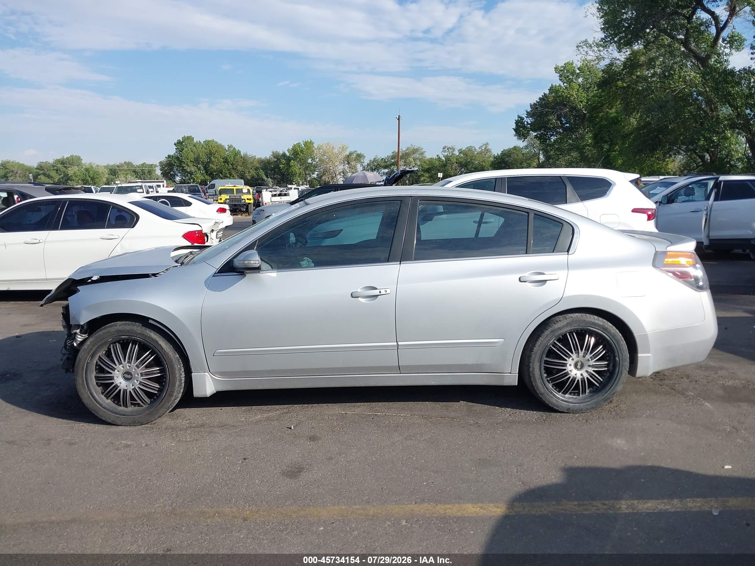 2007 Nissan Altima 3.5 Se Silver vin: 1N4BL21E77C165029