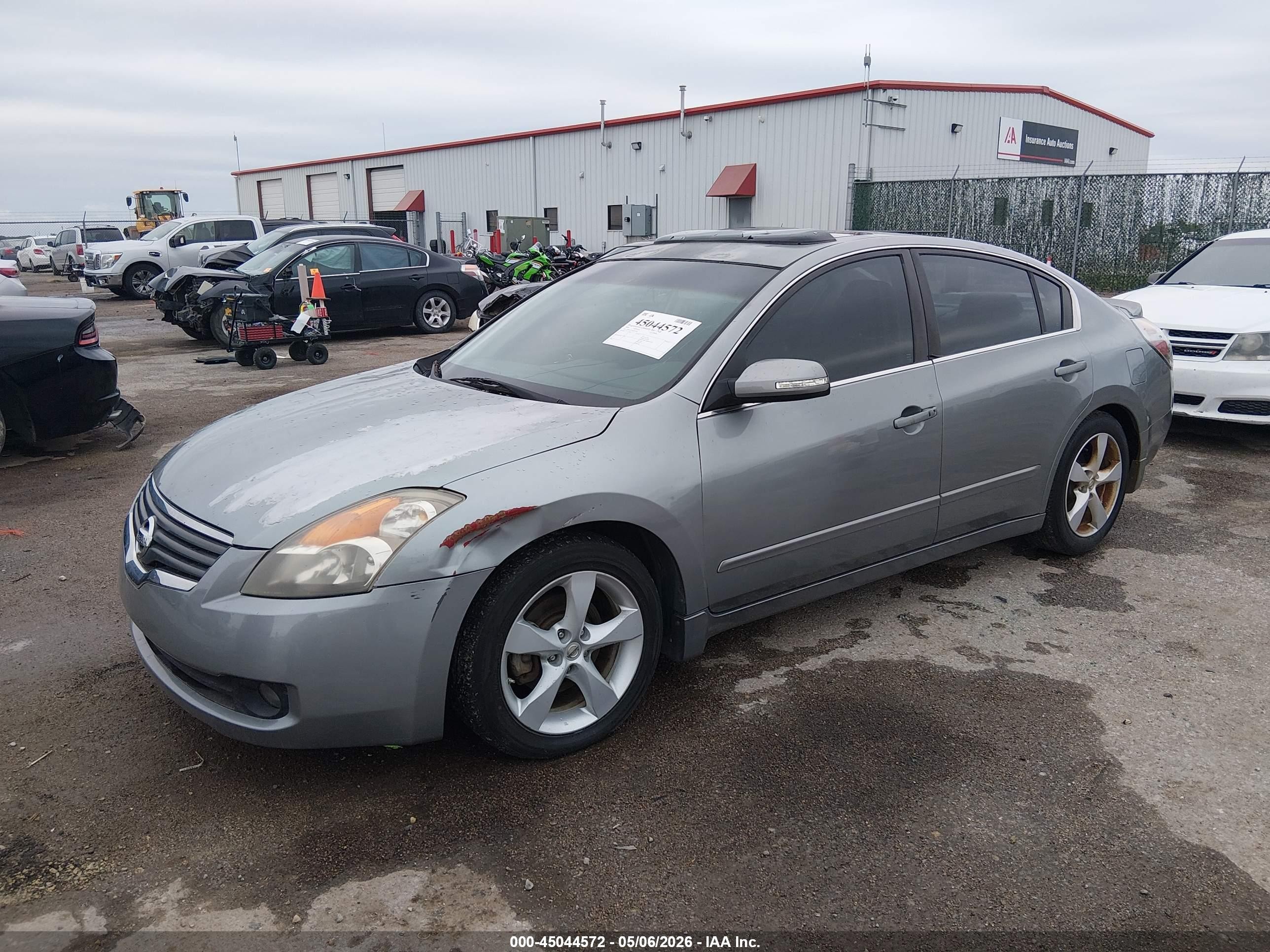 2008 Nissan Altima 3.5 Se Серый vin: 1N4BL21E78C191938
