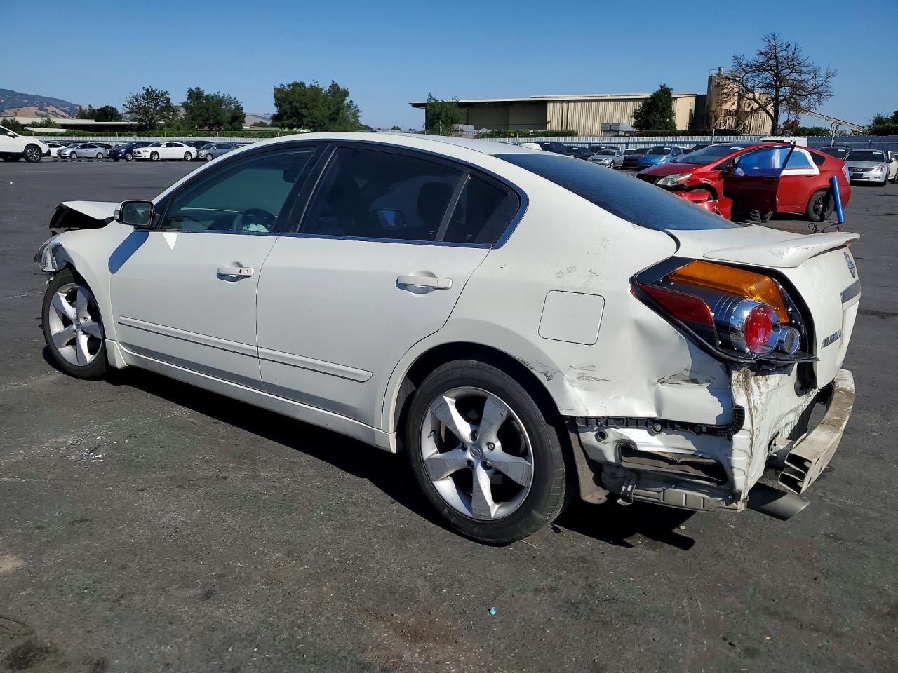 2008 Nissan Altima 3.5 Se White vin: 1N4BL21E78N441019