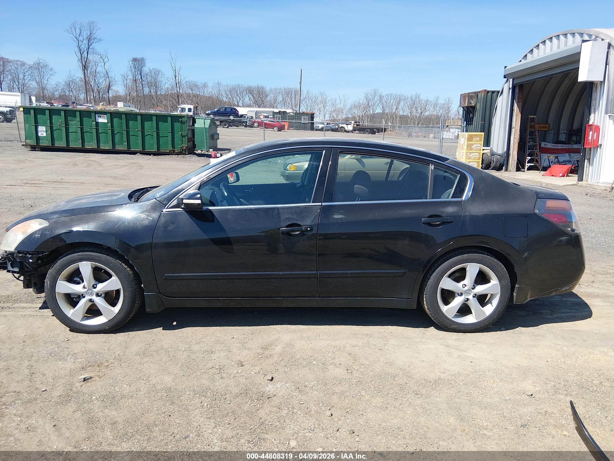2008 Nissan Altima 3.5 Se Black vin: 1N4BL21E88C177398