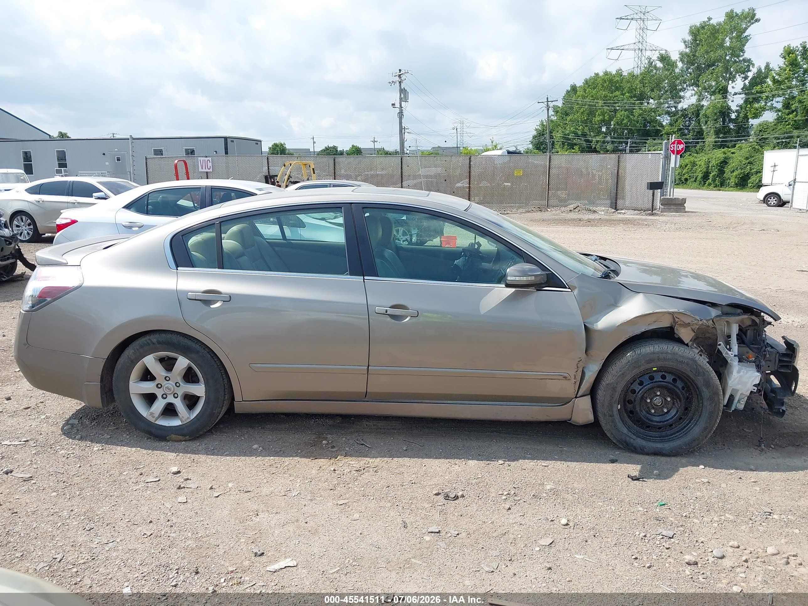 2008 Nissan Altima 3.5 Sl Gold vin: 1N4BL21E88C207239