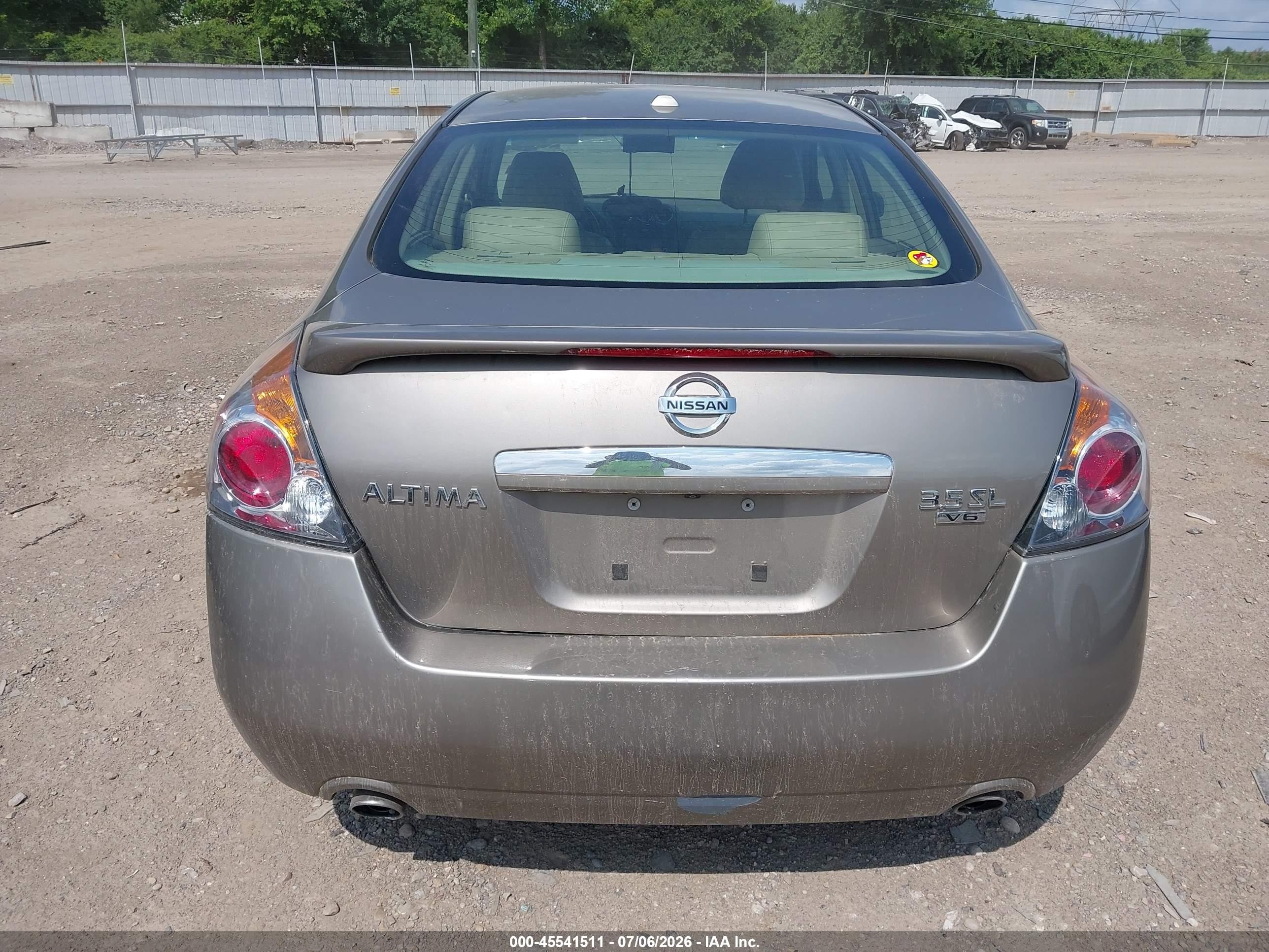 2008 Nissan Altima 3.5 Sl Gold vin: 1N4BL21E88C207239