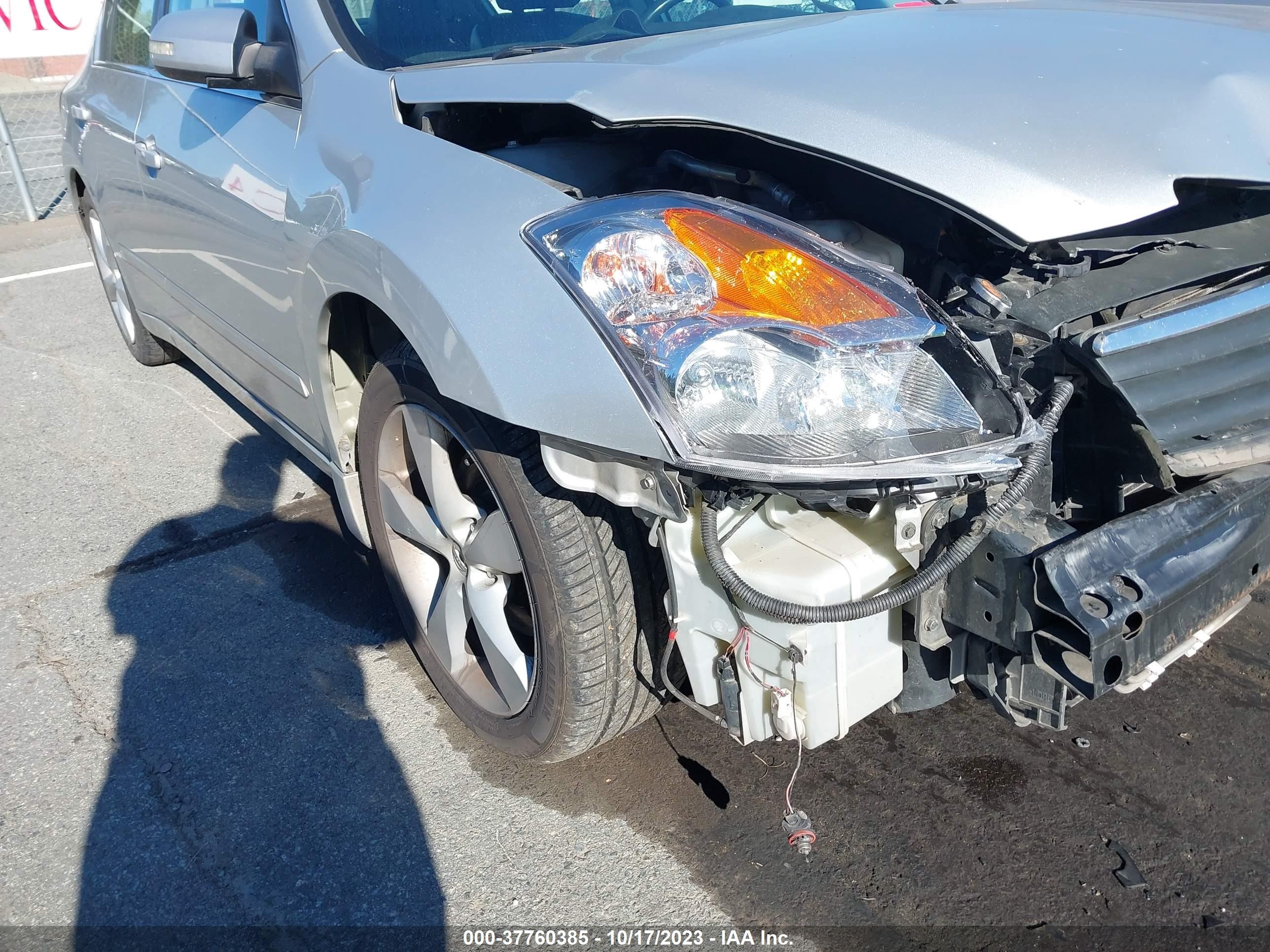2008 Nissan Altima 3.5 Se Silver vin: 1N4BL21E88N407235
