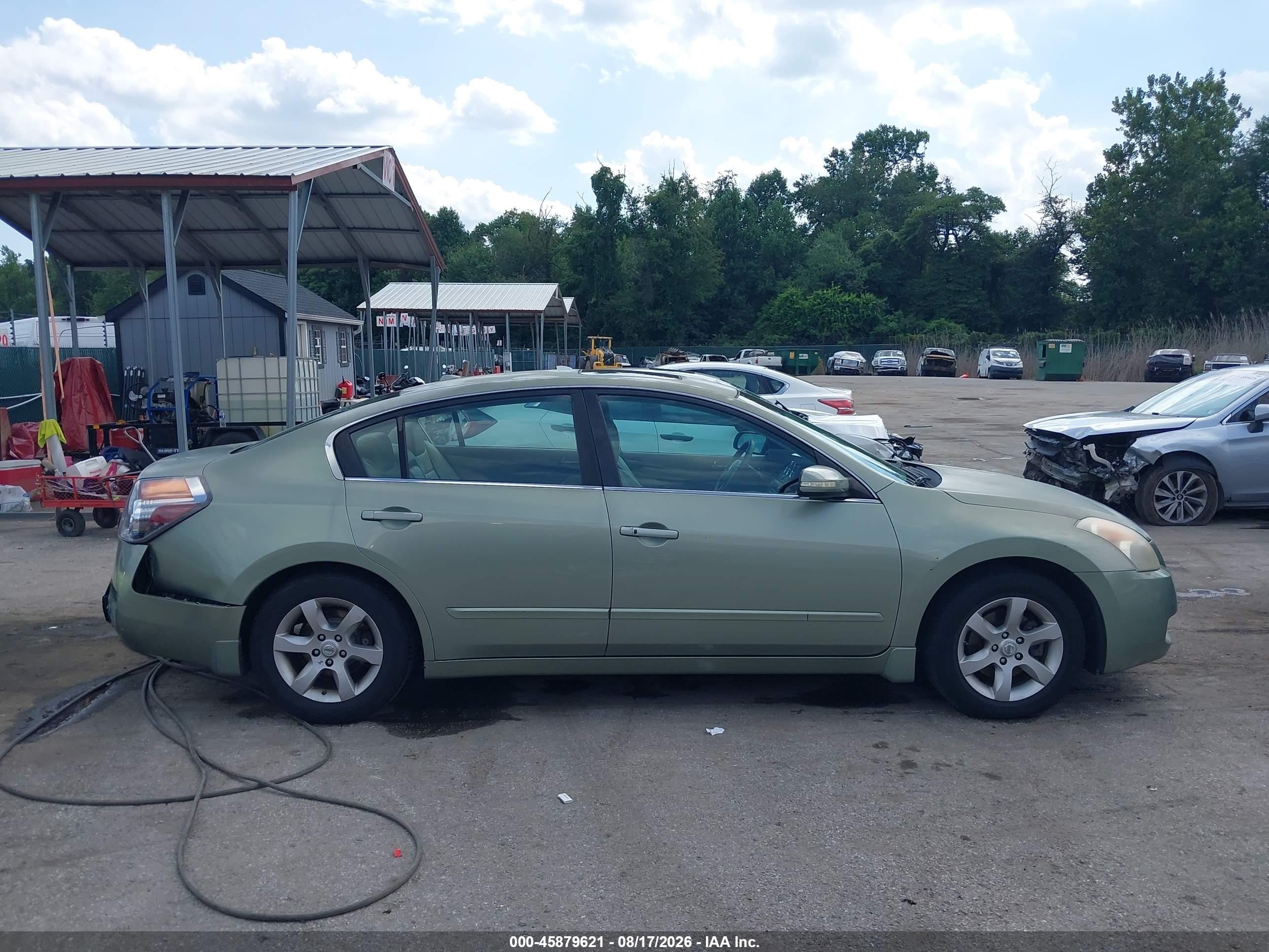 2008 Nissan Altima 3.5 Sl Green vin: 1N4BL21E88N439358